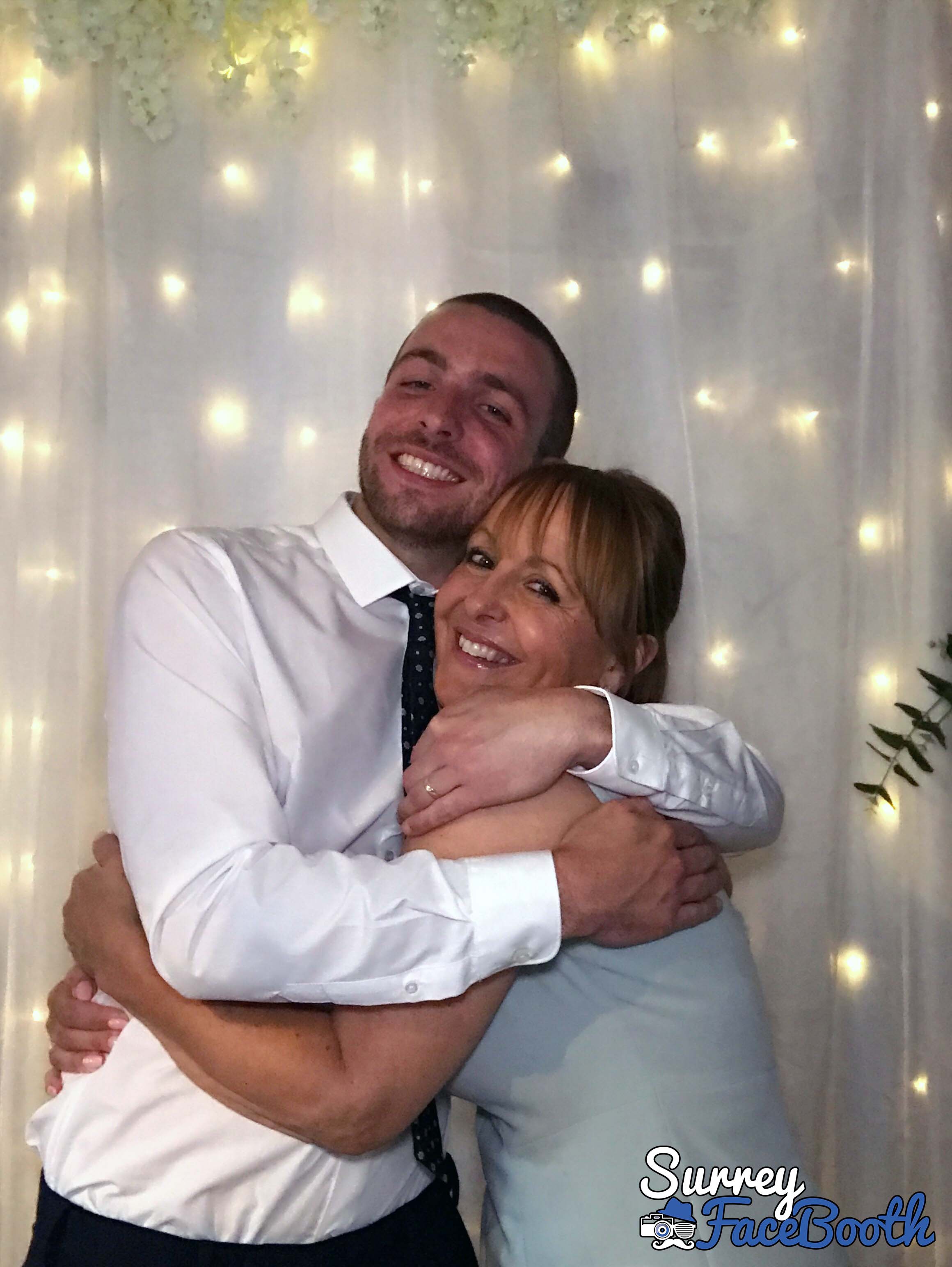Sam & Ellie's Wedding | View more photos from the event at galleries.surreyfacebooth.co.uk/u/Surrey-FaceBooth/Sam-Ellies-Wedding