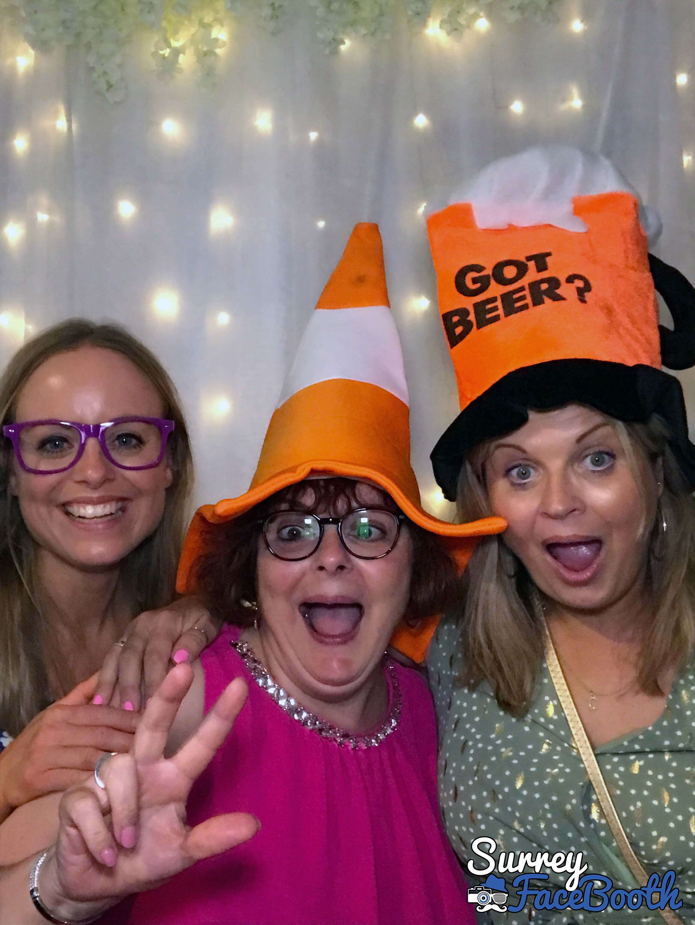 Sam & Ellie's Wedding | View more photos from the event at galleries.surreyfacebooth.co.uk/u/Surrey-FaceBooth/Sam-Ellies-Wedding