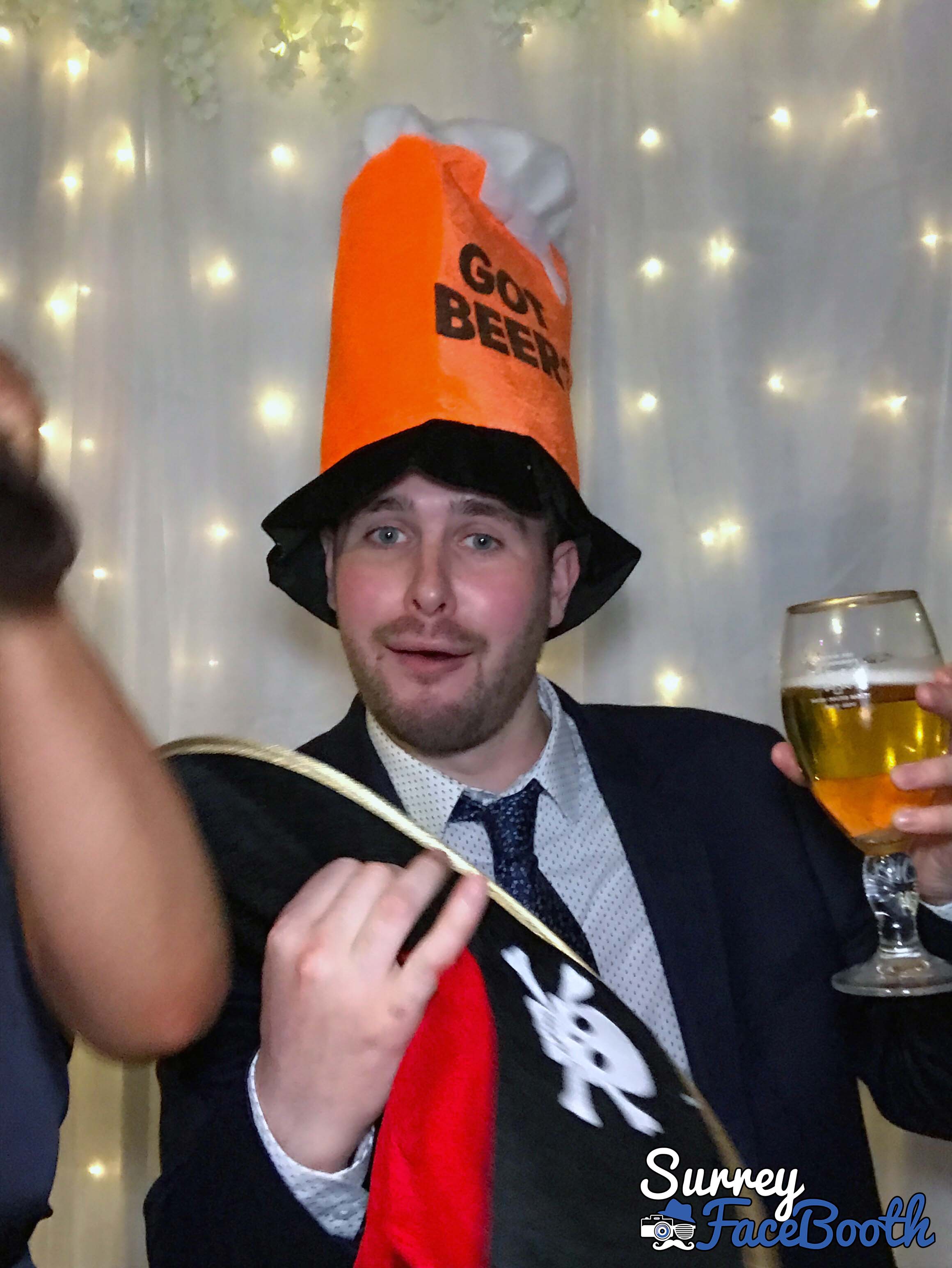 Sam & Ellie's Wedding | View more photos from the event at galleries.surreyfacebooth.co.uk/u/Surrey-FaceBooth/Sam-Ellies-Wedding