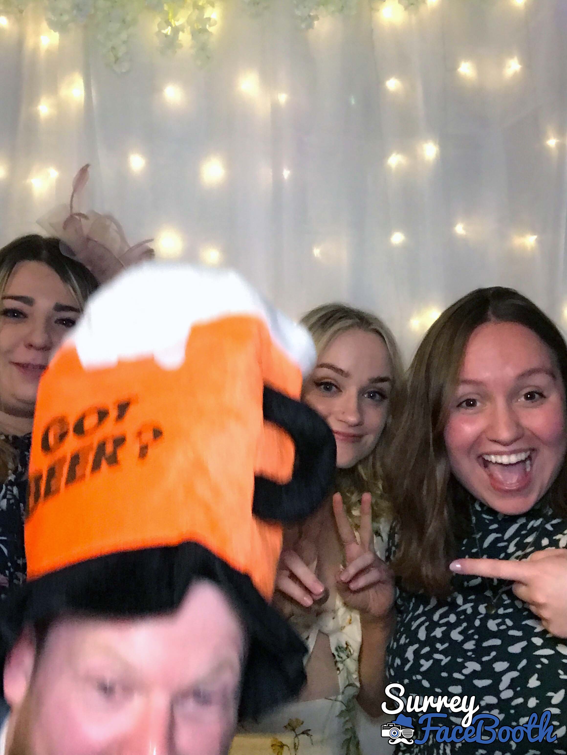 Sam & Ellie's Wedding | View more photos from the event at galleries.surreyfacebooth.co.uk/u/Surrey-FaceBooth/Sam-Ellies-Wedding