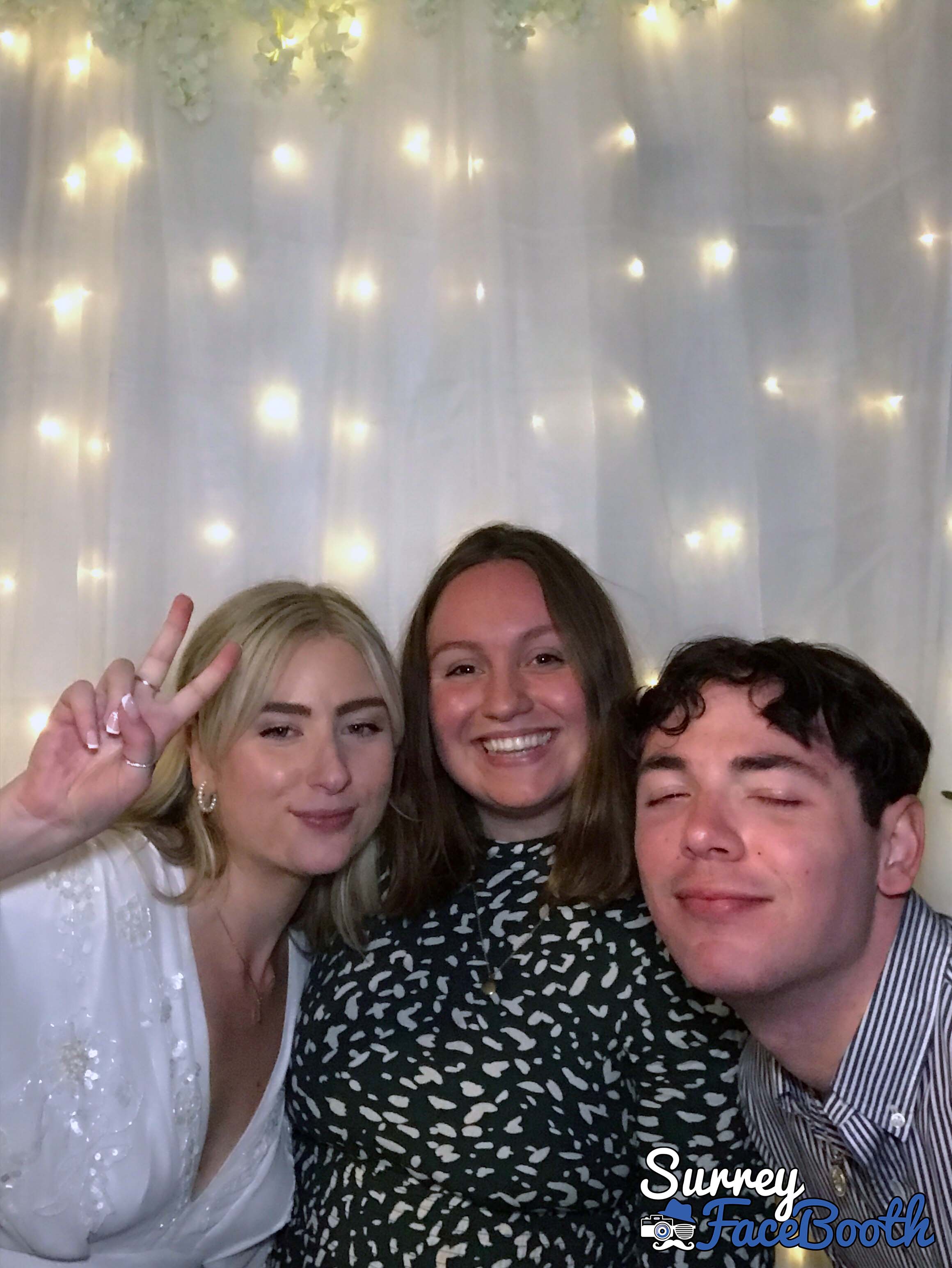 Sam & Ellie's Wedding | View more photos from the event at galleries.surreyfacebooth.co.uk/u/Surrey-FaceBooth/Sam-Ellies-Wedding