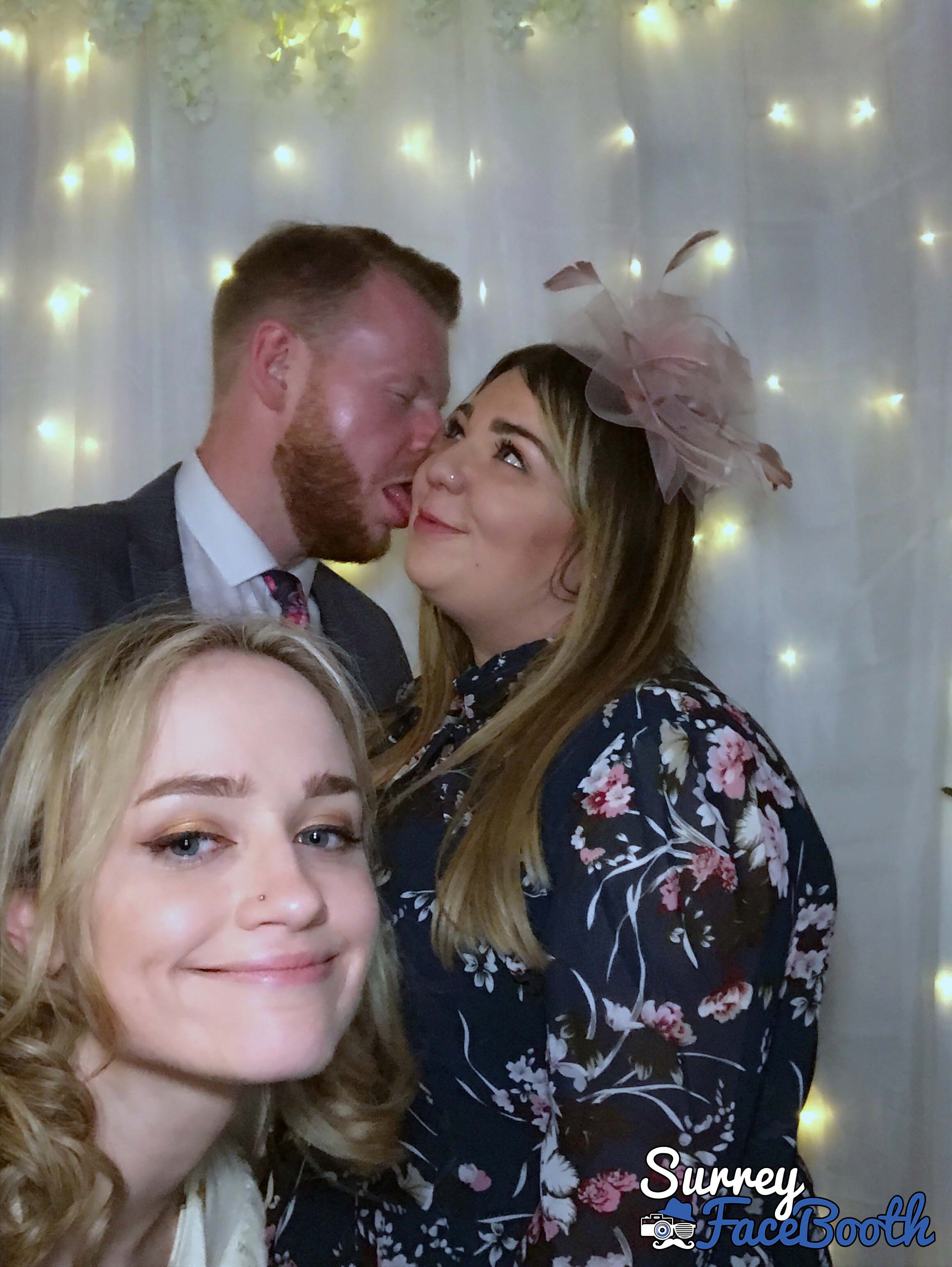 Sam & Ellie's Wedding | View more photos from the event at galleries.surreyfacebooth.co.uk/u/Surrey-FaceBooth/Sam-Ellies-Wedding