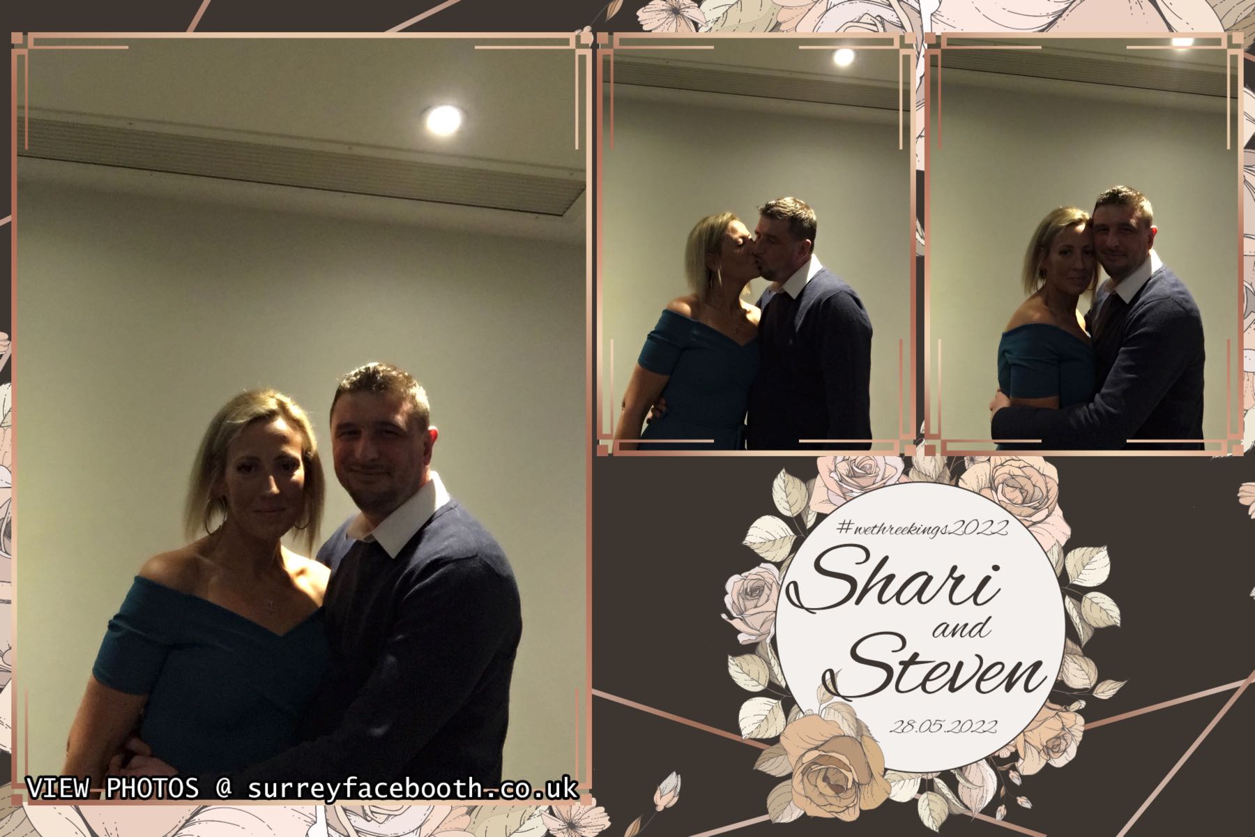 Shari & Steven's Wedding Reception | View more photos from the event at galleries.surreyfacebooth.co.uk/u/Surrey-FaceBooth/Shari-Stevens-Wedding-Reception