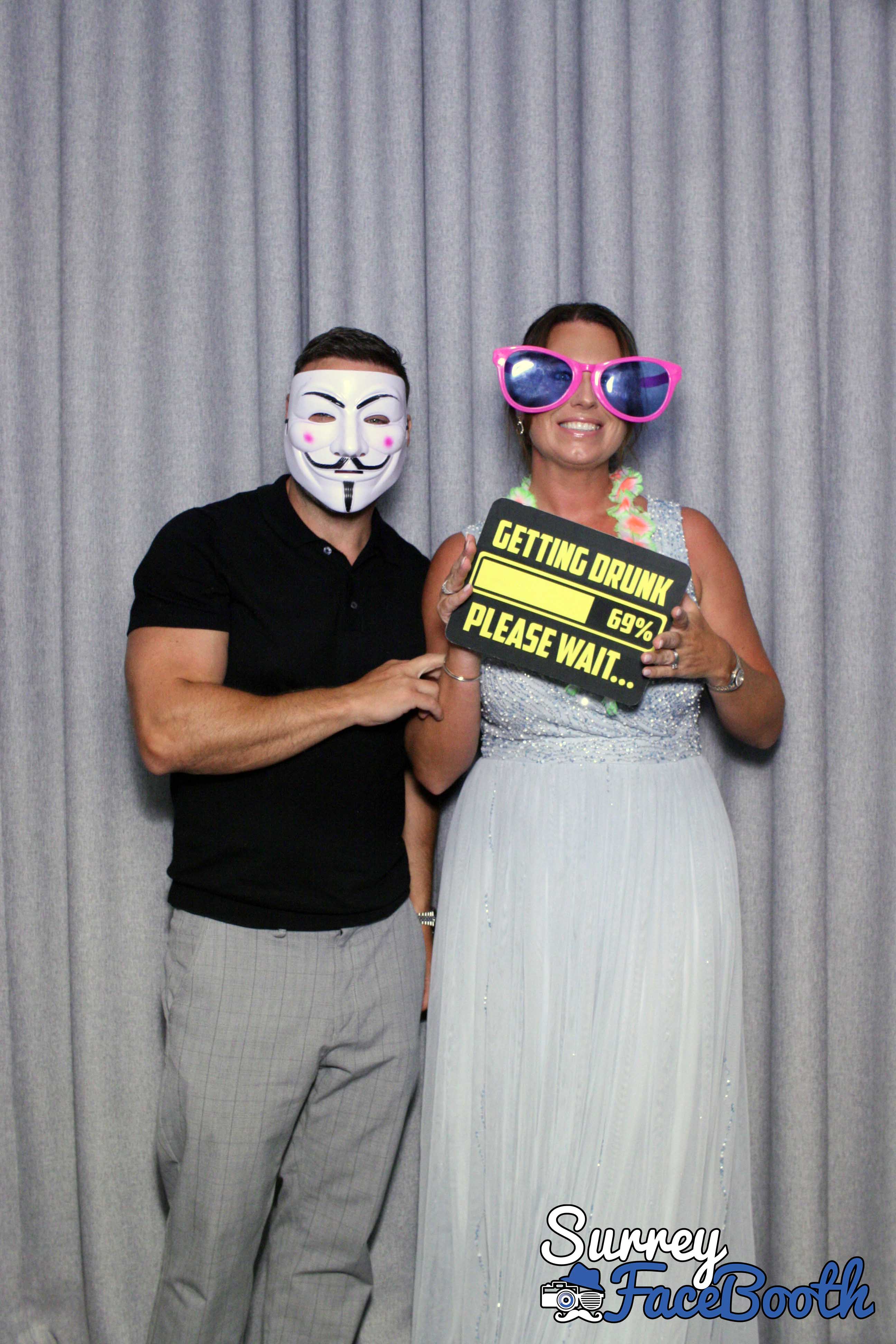 Stacey & Charlie's Wedding | View more photos from the event at galleries.surreyfacebooth.co.uk/u/Surrey-FaceBooth/Stacey-Charlies-Wedding