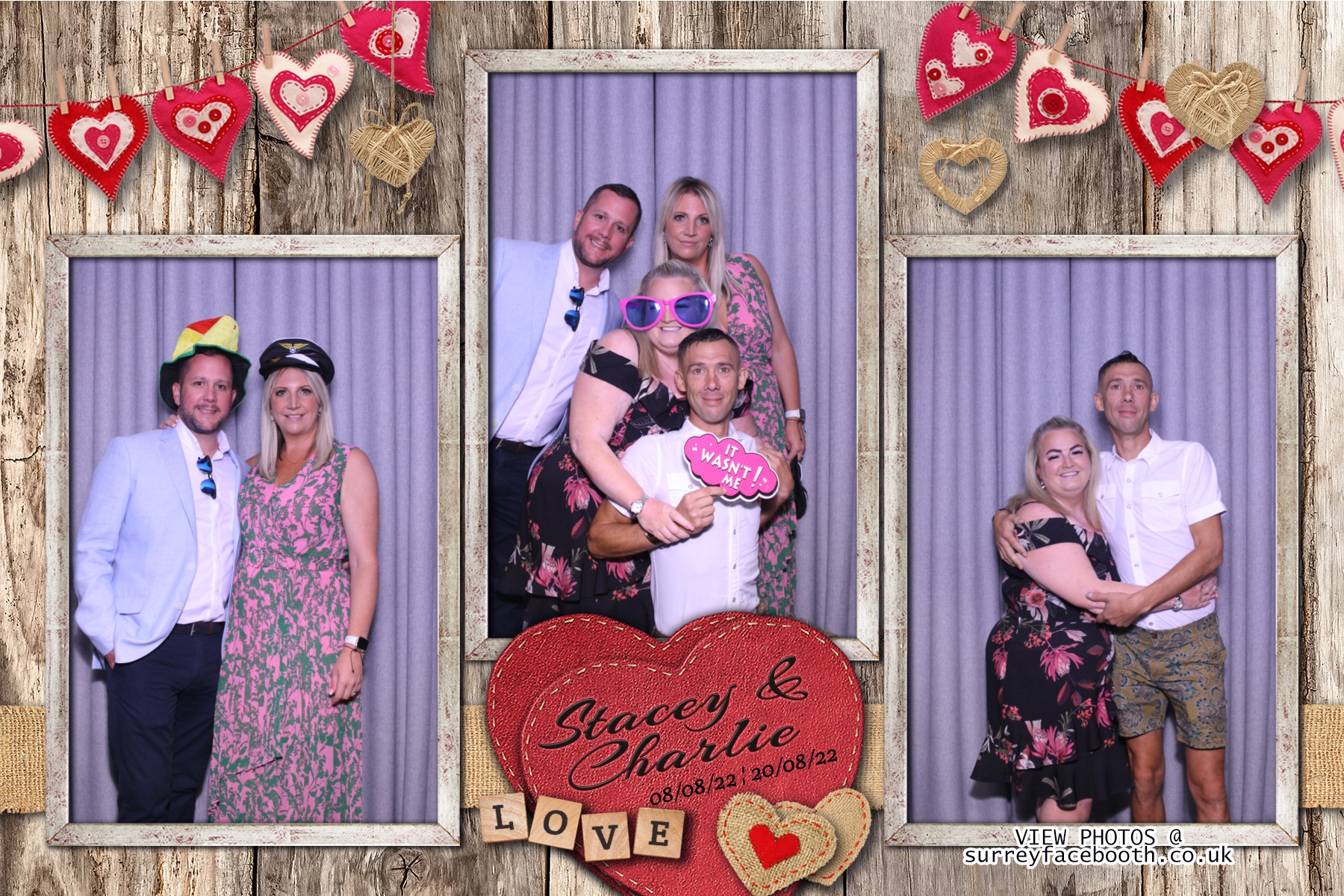 Stacey & Charlie's Wedding | View more photos from the event at galleries.surreyfacebooth.co.uk/u/Surrey-FaceBooth/Stacey-Charlies-Wedding