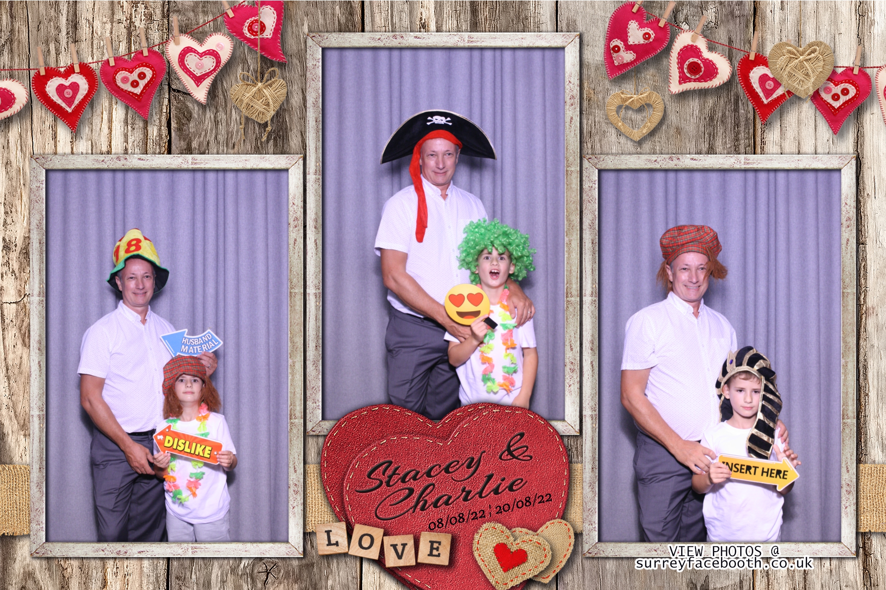 Stacey & Charlie's Wedding | View more photos from the event at galleries.surreyfacebooth.co.uk/u/Surrey-FaceBooth/Stacey-Charlies-Wedding