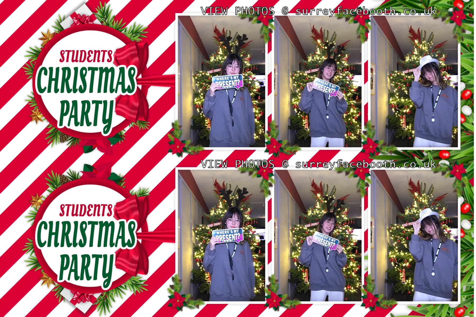 Students Christmas Party | View more photos from the event at galleries.surreyfacebooth.co.uk/u/Surrey-FaceBooth/Students-Christmas-Party