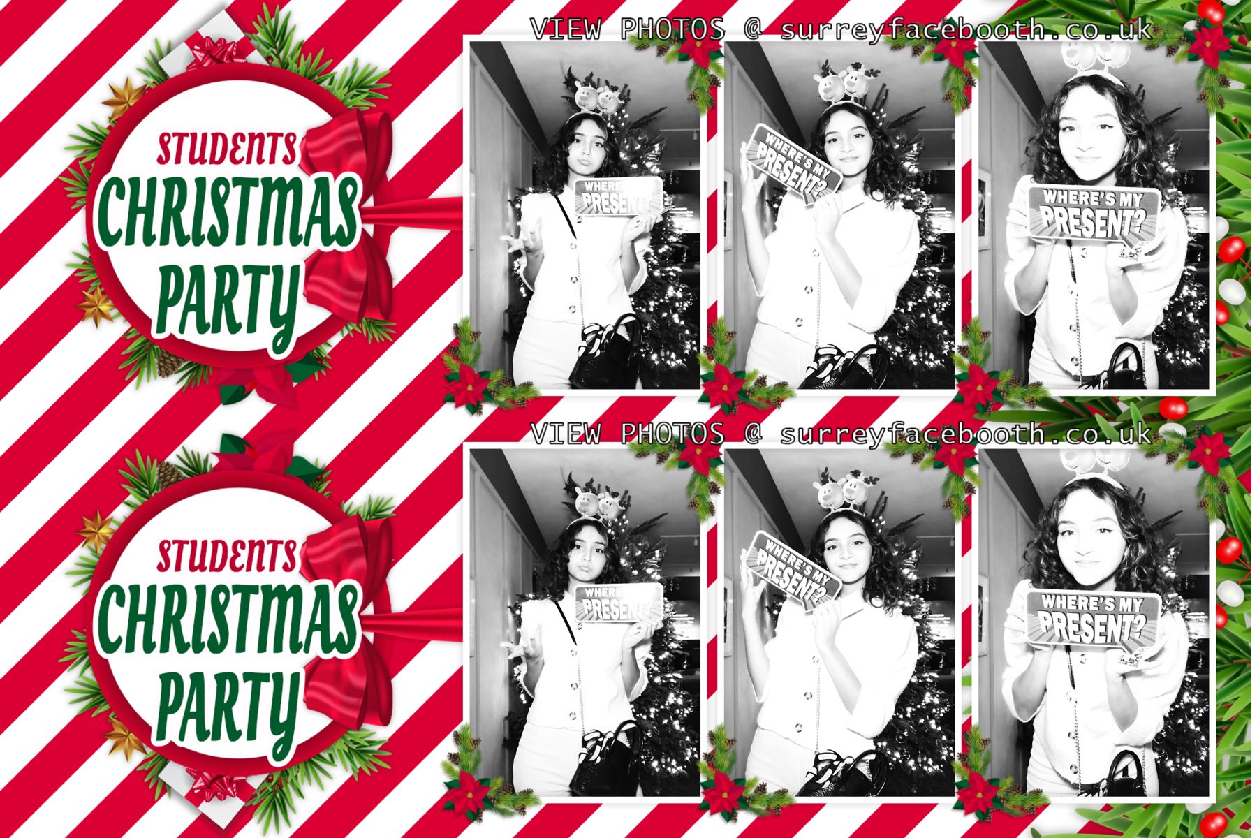 Students Christmas Party | View more photos from the event at galleries.surreyfacebooth.co.uk/u/Surrey-FaceBooth/Students-Christmas-Party