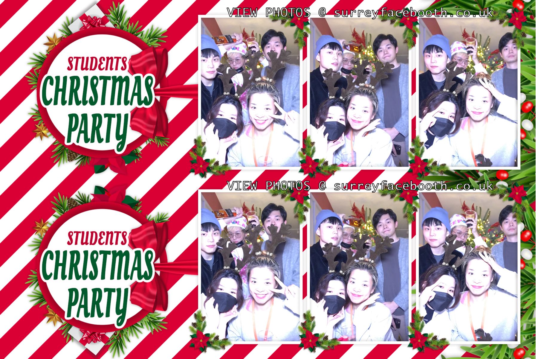 Students Christmas Party | View more photos from the event at galleries.surreyfacebooth.co.uk/u/Surrey-FaceBooth/Students-Christmas-Party