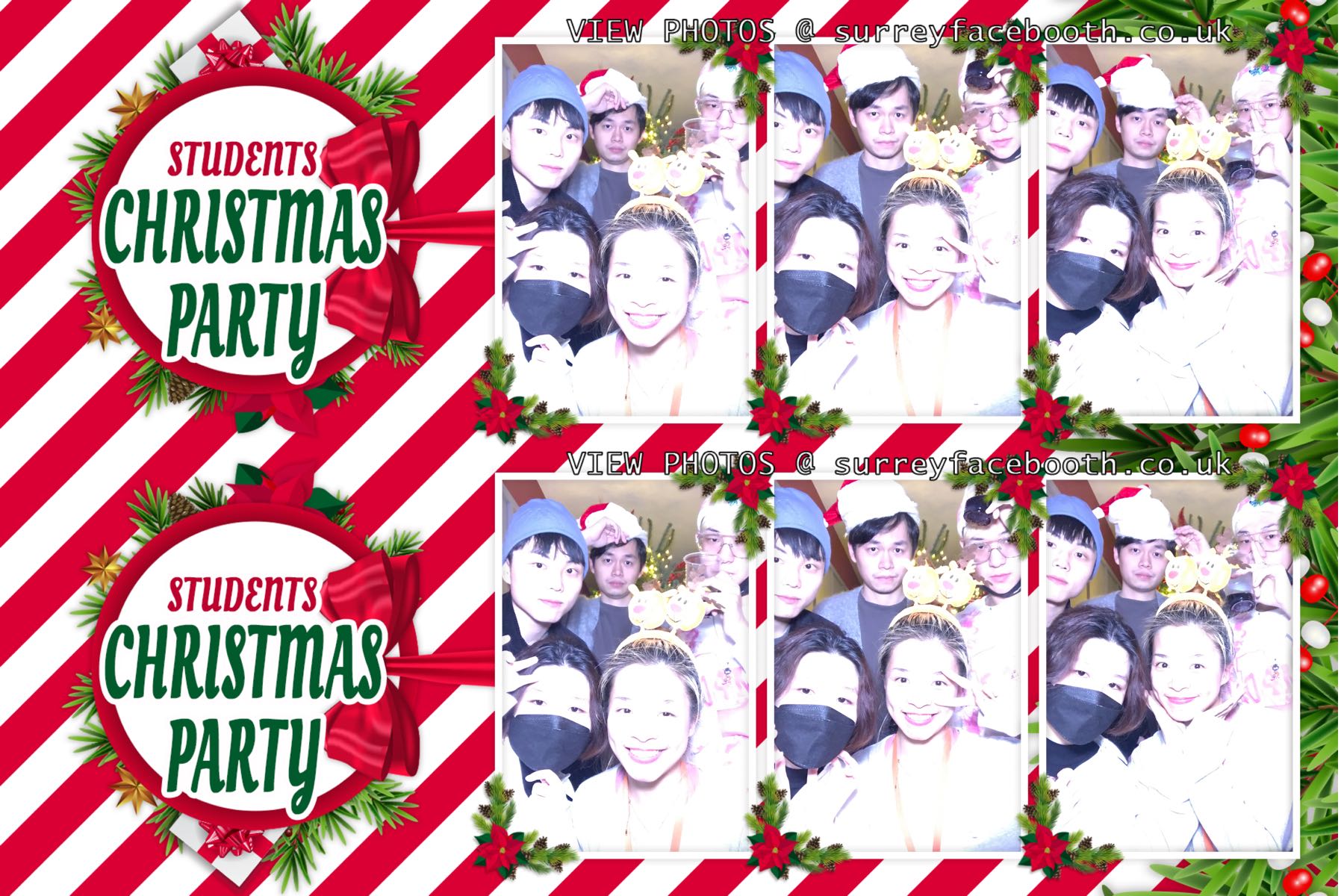 Students Christmas Party | View more photos from the event at galleries.surreyfacebooth.co.uk/u/Surrey-FaceBooth/Students-Christmas-Party