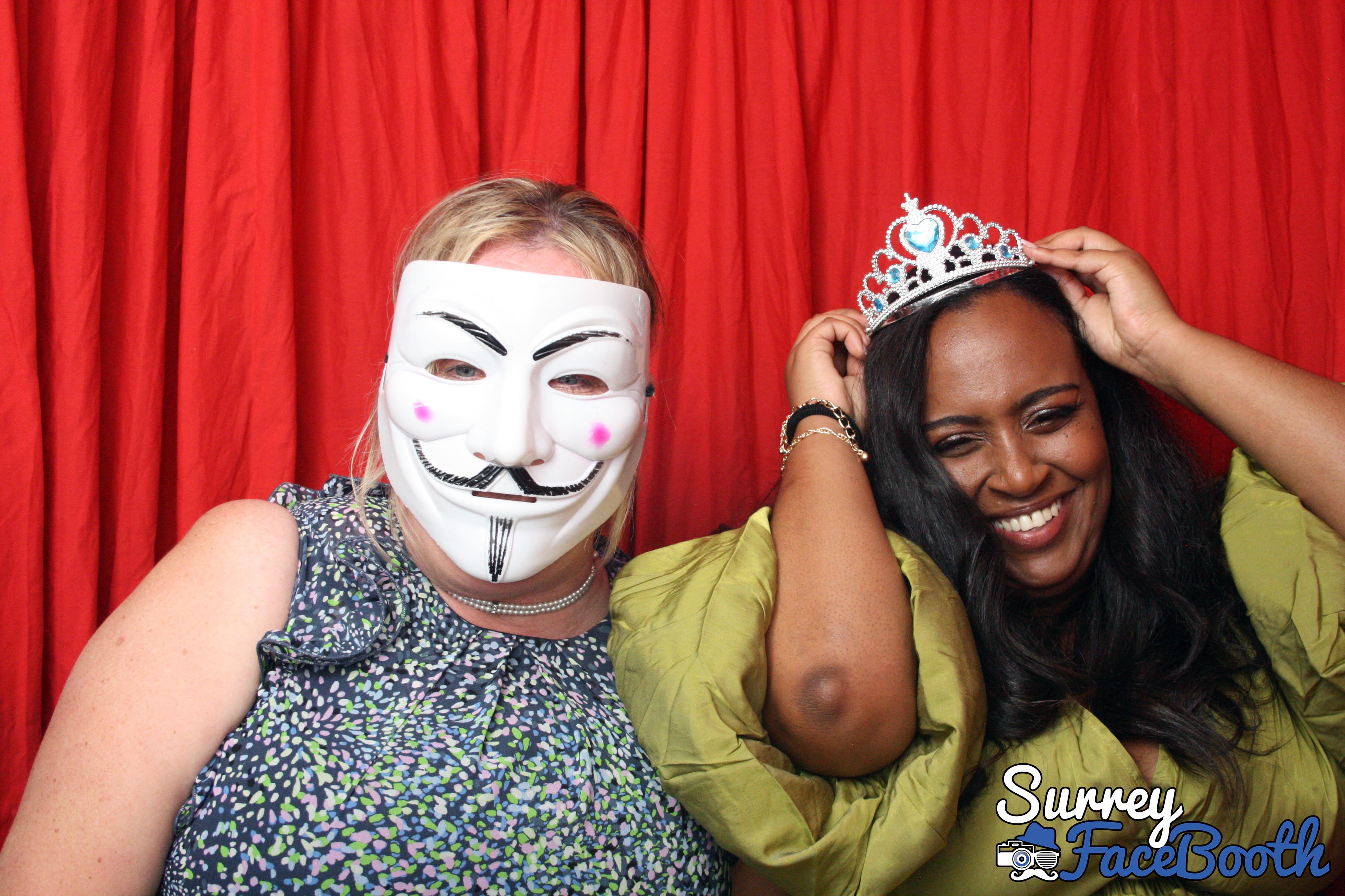 Alex and Phil's Wedding | View more photos from the event at galleries.surreyfacebooth.co.uk/u/Surrey-FaceBooth/Alex-and-Phils-Wedding