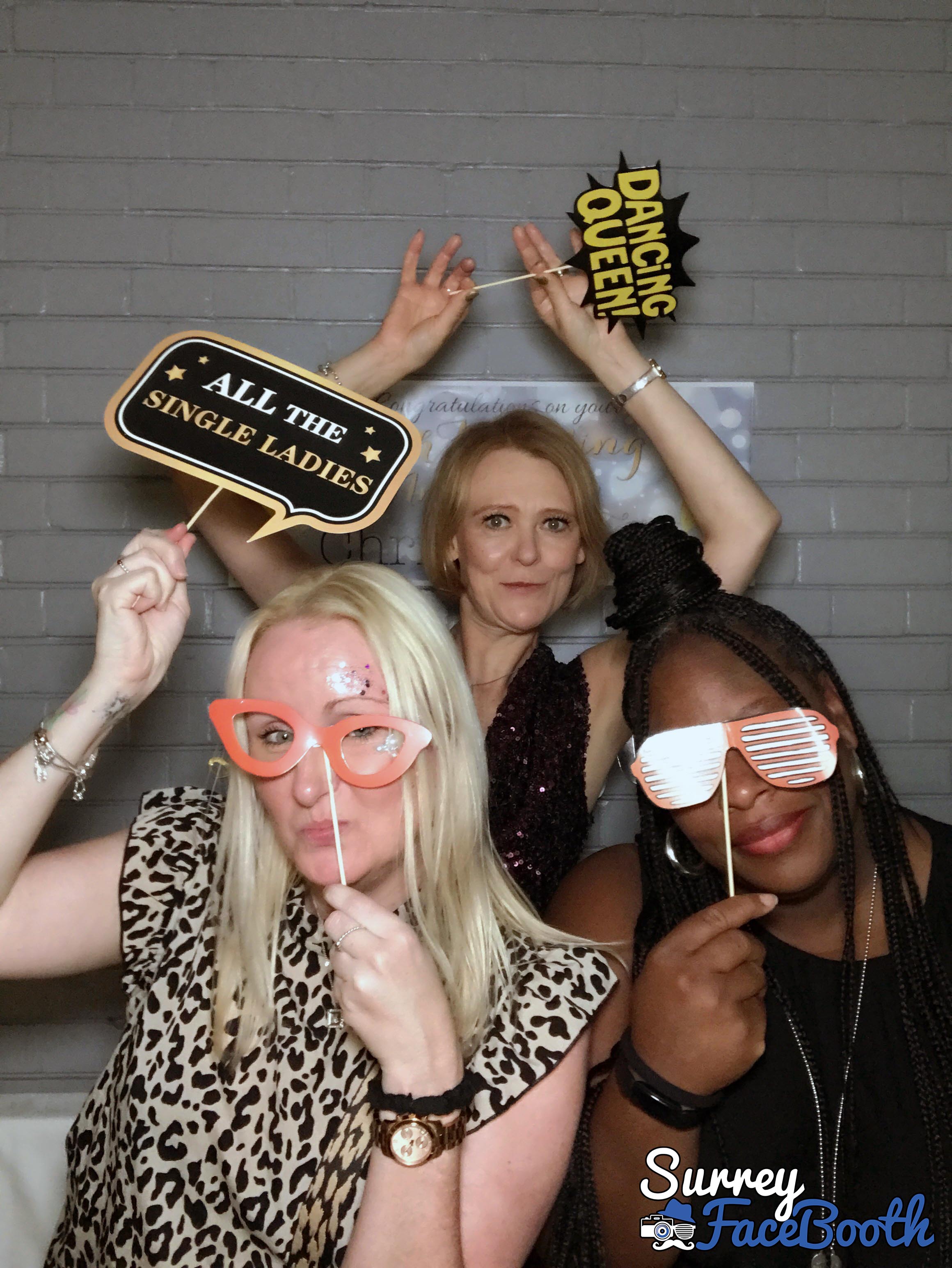 Chris & Sarah's 10th Wedding Anniversary | View more photos from the event at galleries.surreyfacebooth.co.uk/u/Surrey-FaceBooth/Chris-Sarahs-10th-Wedding-Anniversary