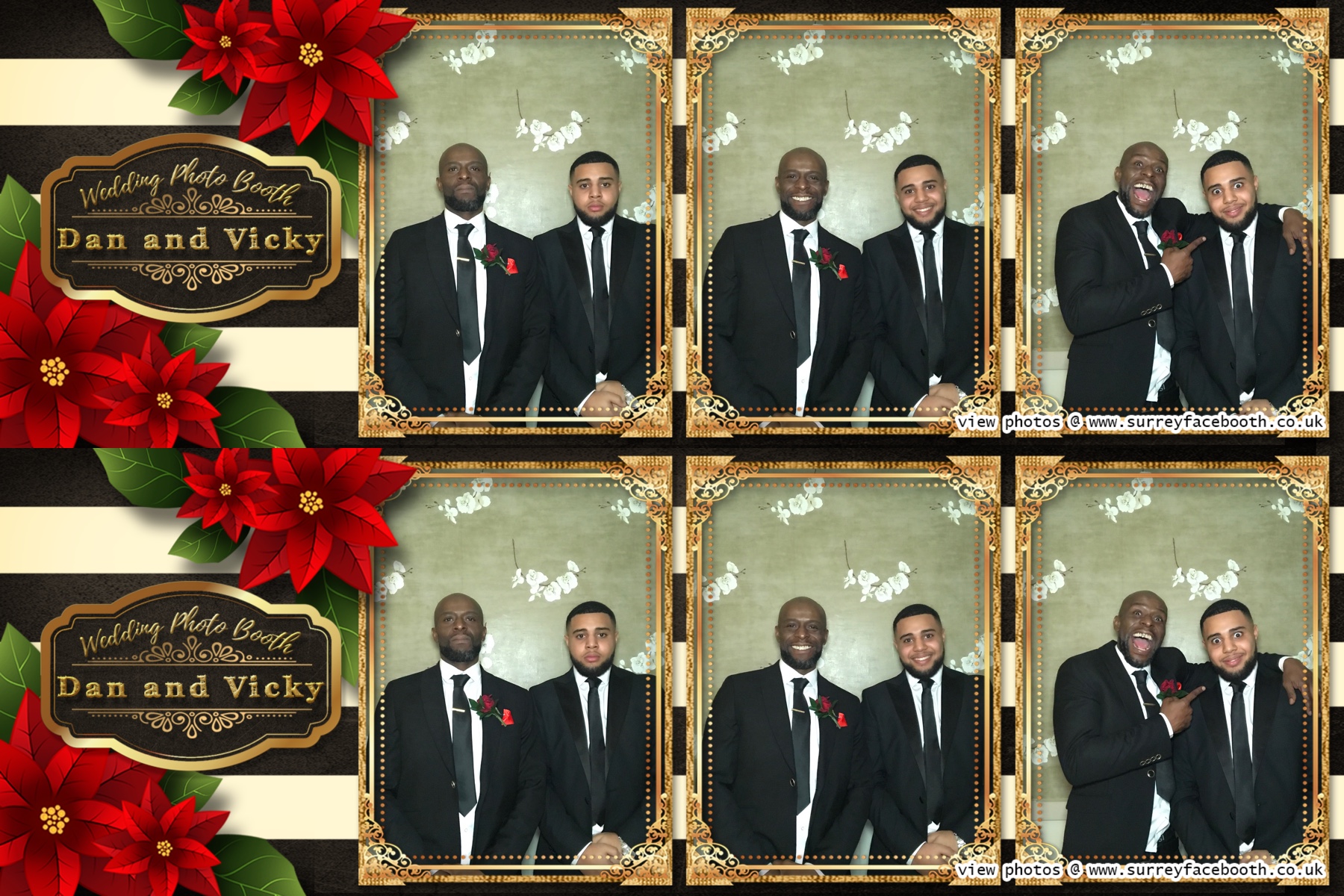  Daniel & Vicky's Wedding | View more photos from the event at galleries.surreyfacebooth.co.uk/u/Surrey-FaceBooth/Daniel-Vickys-Wedding