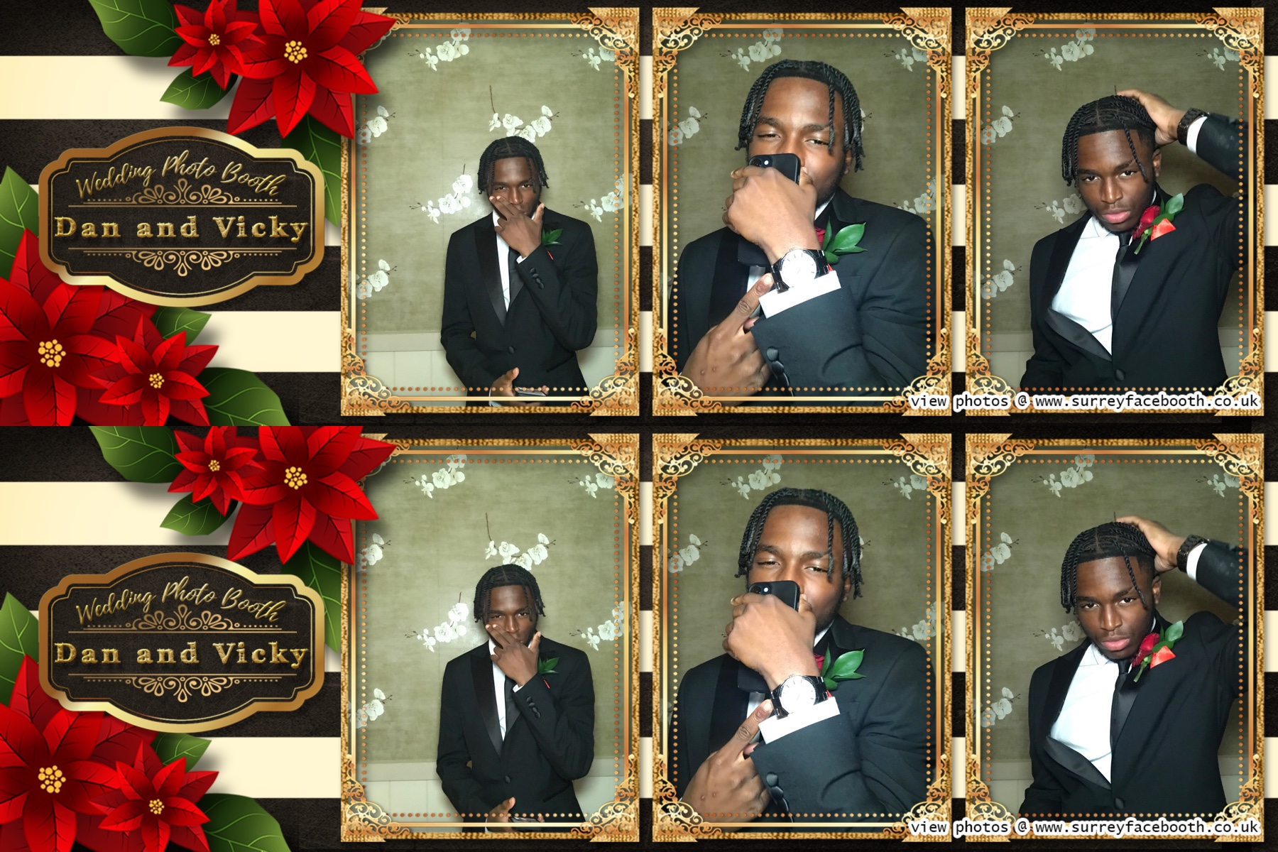  Daniel & Vicky's Wedding | View more photos from the event at galleries.surreyfacebooth.co.uk/u/Surrey-FaceBooth/Daniel-Vickys-Wedding
