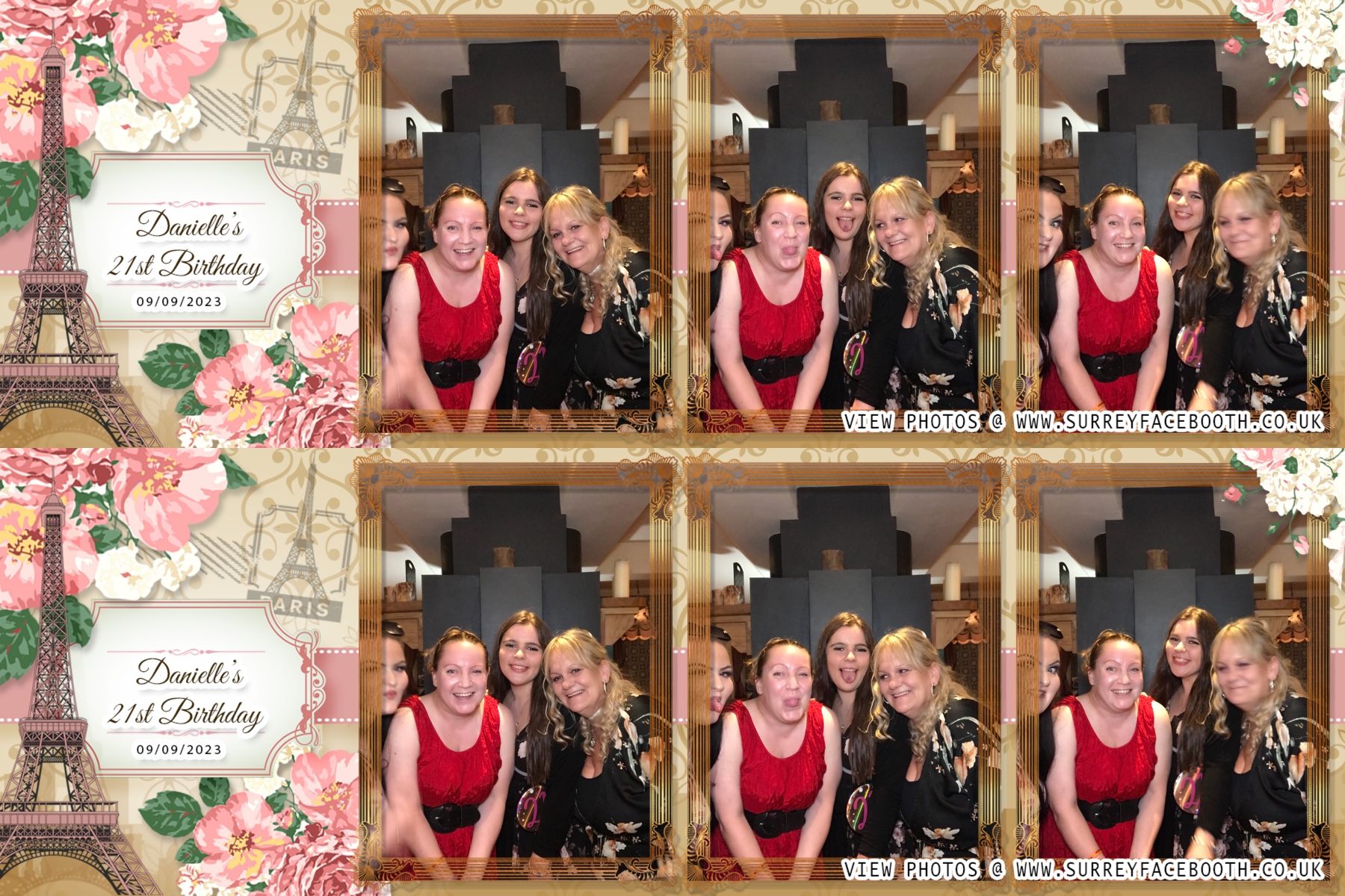  Danielle's 21st Birthday | View more photos from the event at galleries.surreyfacebooth.co.uk/u/Surrey-FaceBooth/Danielles-21st-Birthday
