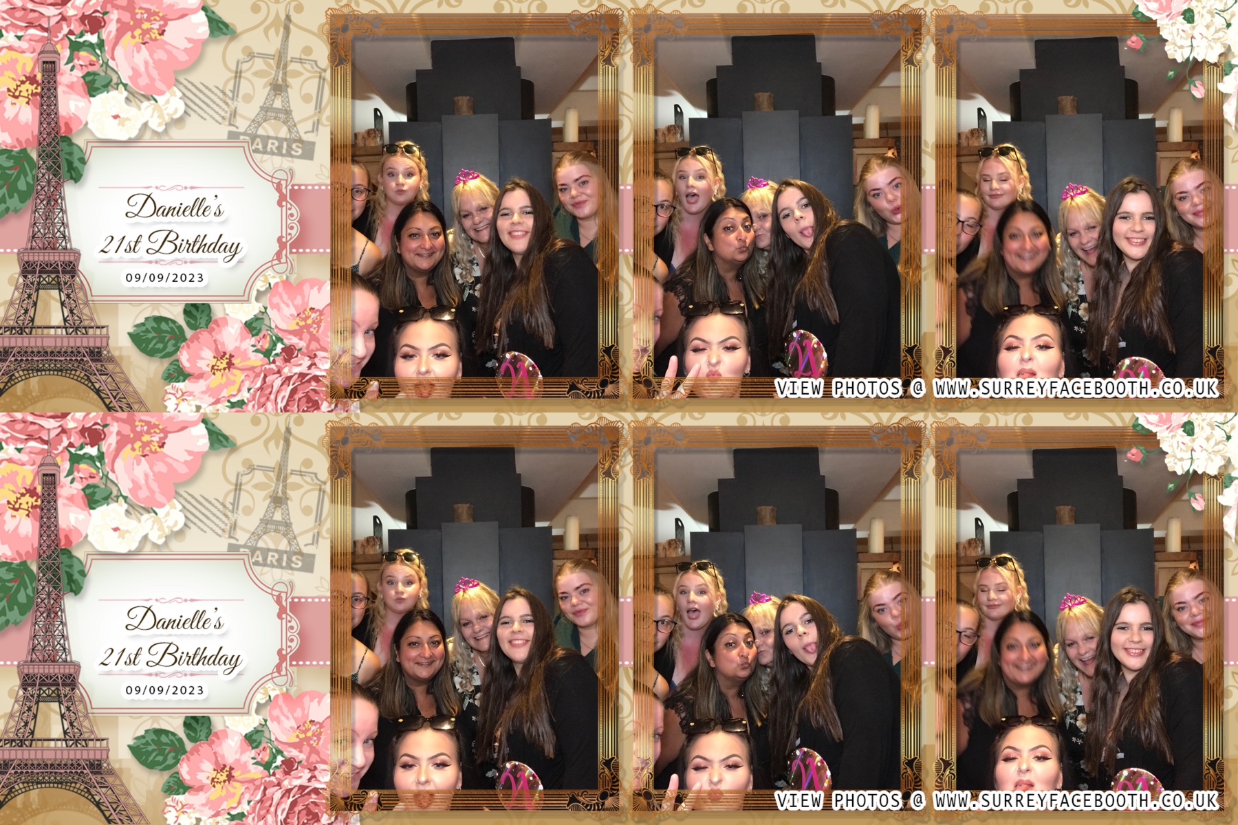  Danielle's 21st Birthday | View more photos from the event at galleries.surreyfacebooth.co.uk/u/Surrey-FaceBooth/Danielles-21st-Birthday