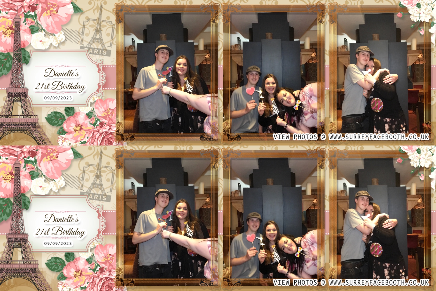  Danielle's 21st Birthday | View more photos from the event at galleries.surreyfacebooth.co.uk/u/Surrey-FaceBooth/Danielles-21st-Birthday