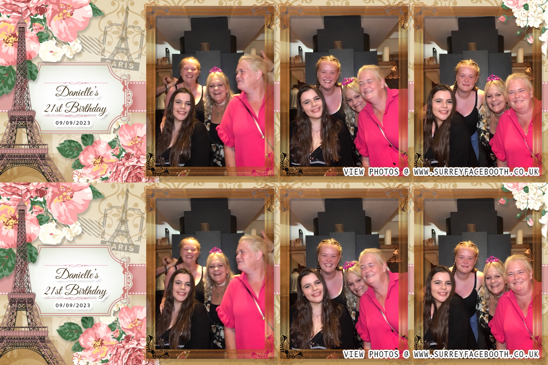  Danielle's 21st Birthday | View more photos from the event at galleries.surreyfacebooth.co.uk/u/Surrey-FaceBooth/Danielles-21st-Birthday