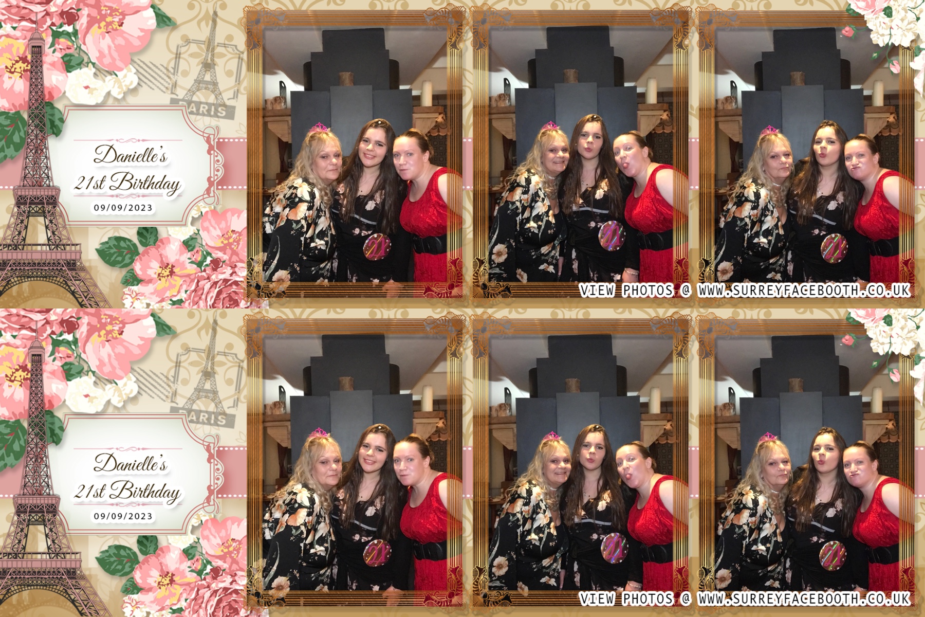  Danielle's 21st Birthday | View more photos from the event at galleries.surreyfacebooth.co.uk/u/Surrey-FaceBooth/Danielles-21st-Birthday