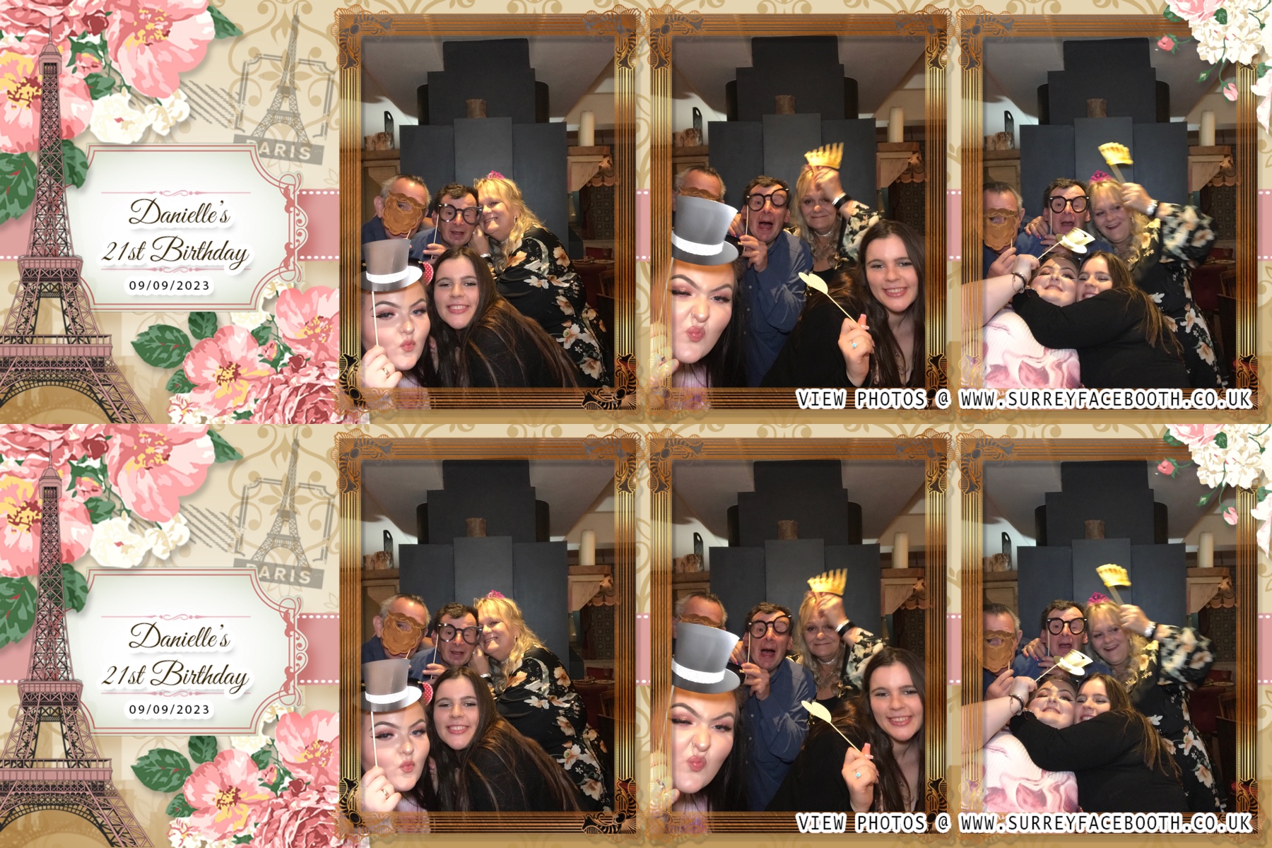  Danielle's 21st Birthday | View more photos from the event at galleries.surreyfacebooth.co.uk/u/Surrey-FaceBooth/Danielles-21st-Birthday