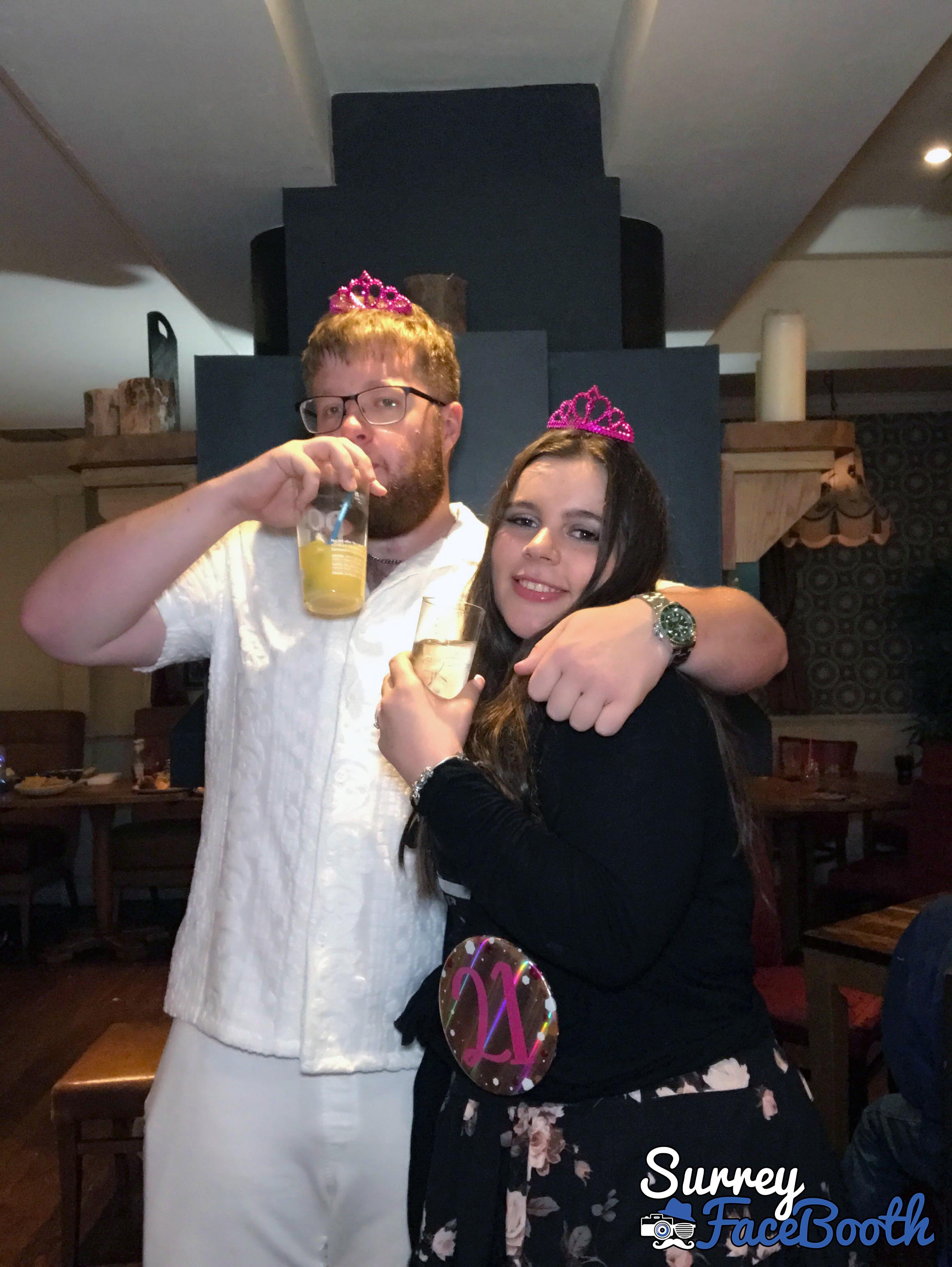  Danielle's 21st Birthday | View more photos from the event at galleries.surreyfacebooth.co.uk/u/Surrey-FaceBooth/Danielles-21st-Birthday