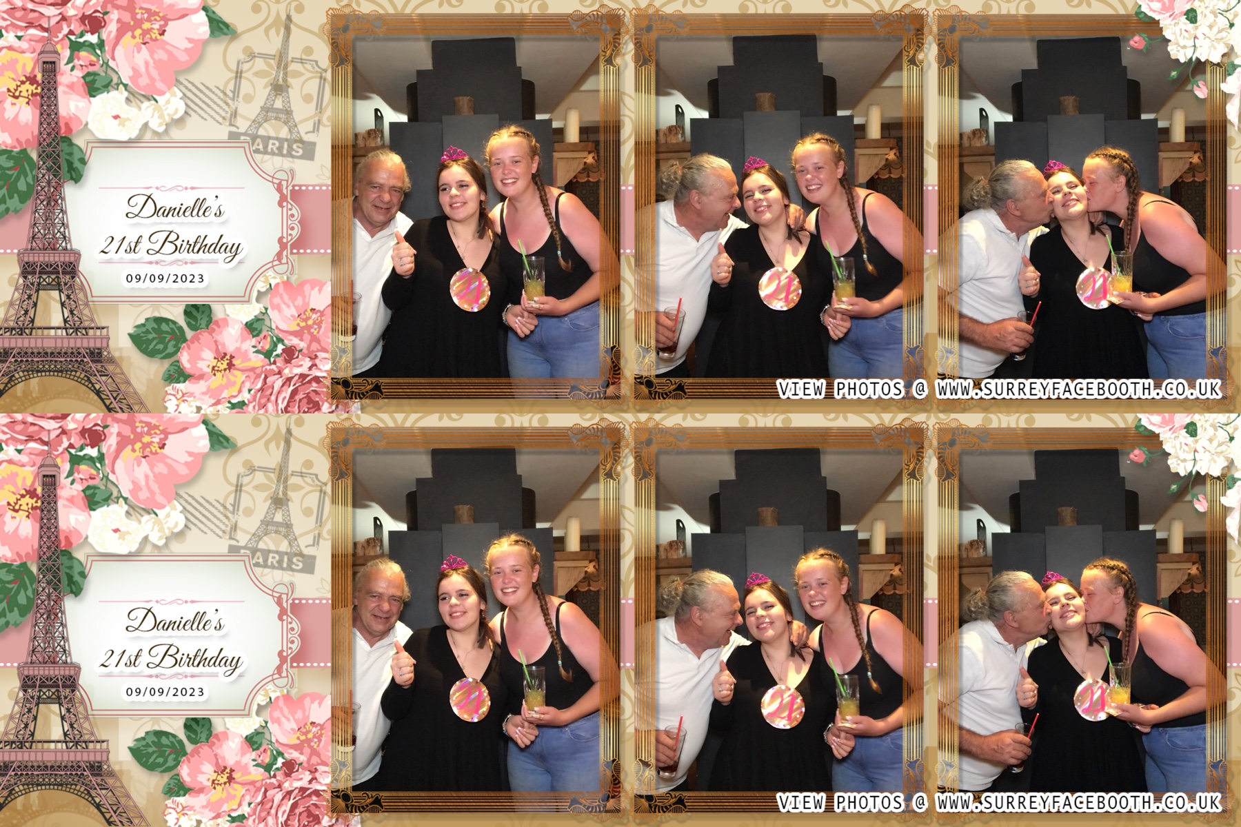  Danielle's 21st Birthday | View more photos from the event at galleries.surreyfacebooth.co.uk/u/Surrey-FaceBooth/Danielles-21st-Birthday