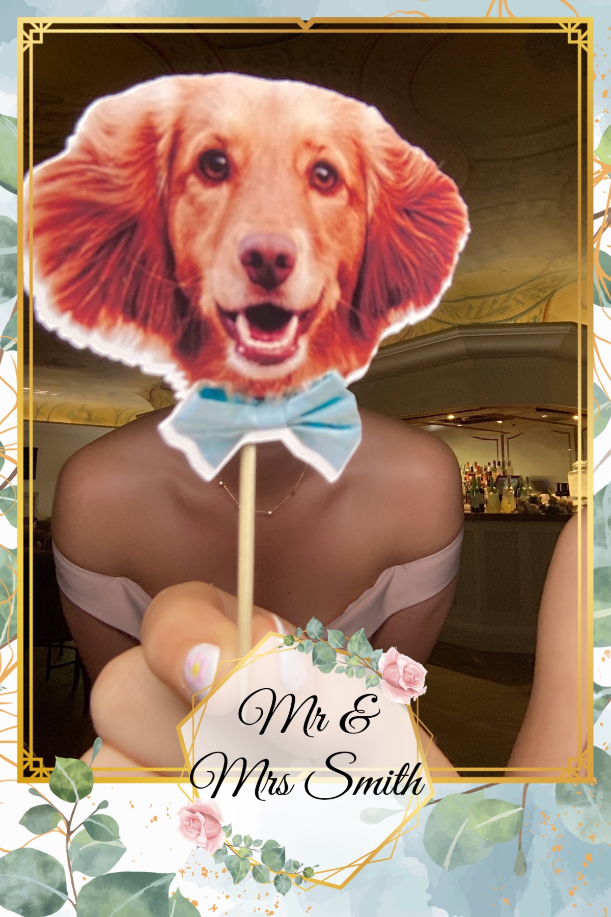 Lauren & Chris' Wedding | View more photos from the event at galleries.surreyfacebooth.co.uk/u/Surrey-FaceBooth/Lauren-Chris-Wedding
