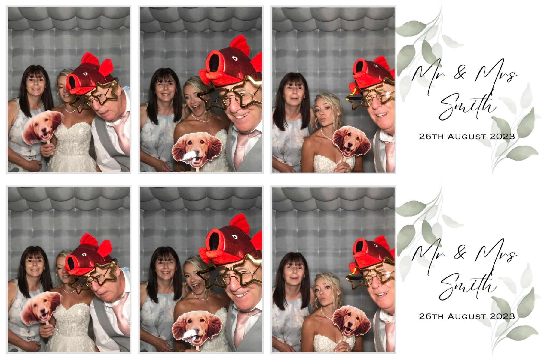Lauren & Chris' Wedding | View more photos from the event at galleries.surreyfacebooth.co.uk/u/Surrey-FaceBooth/Lauren-Chris-Wedding