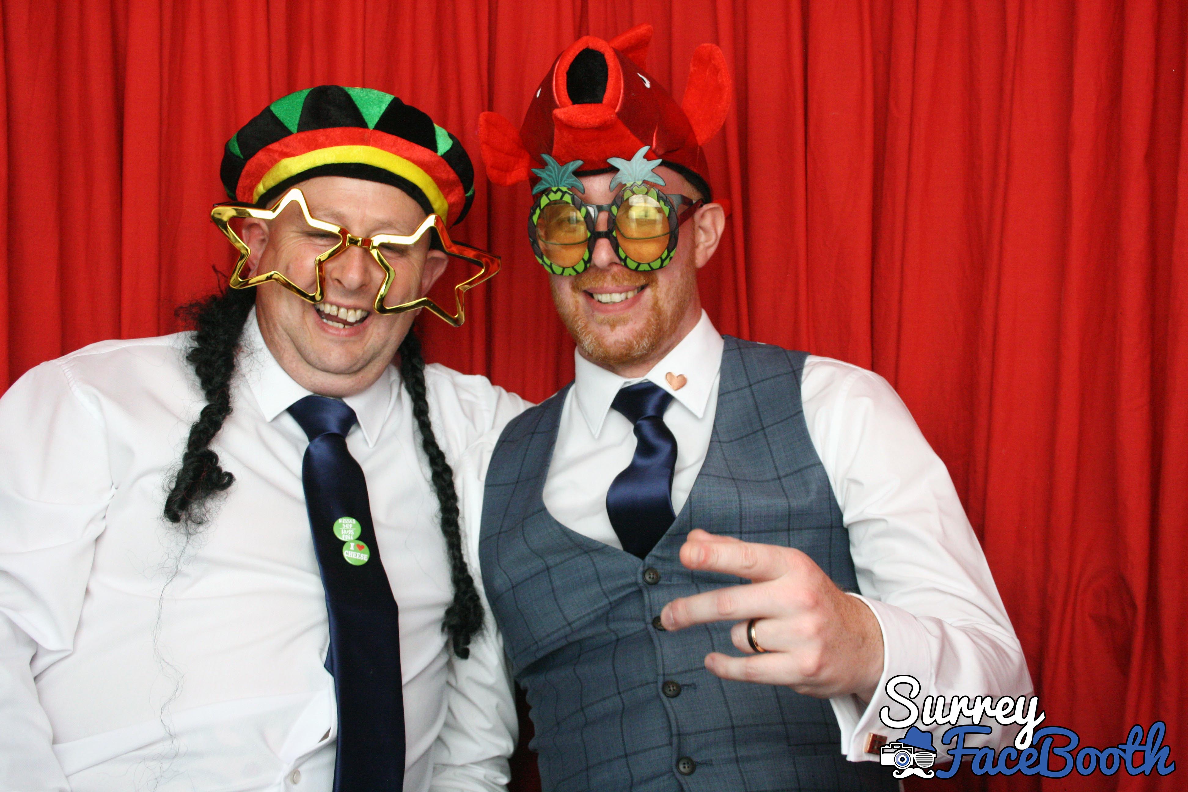  Melanie & Edward's Wedding | View more photos from the event at galleries.surreyfacebooth.co.uk/u/Surrey-FaceBooth/Melanie-Edwards-Wedding