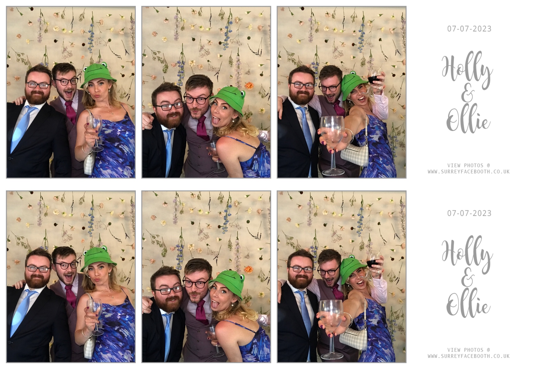  Ollie and Holly's Wedding | View more photos from the event at galleries.surreyfacebooth.co.uk/u/Surrey-FaceBooth/Ollie-and-Hollys-Wedding