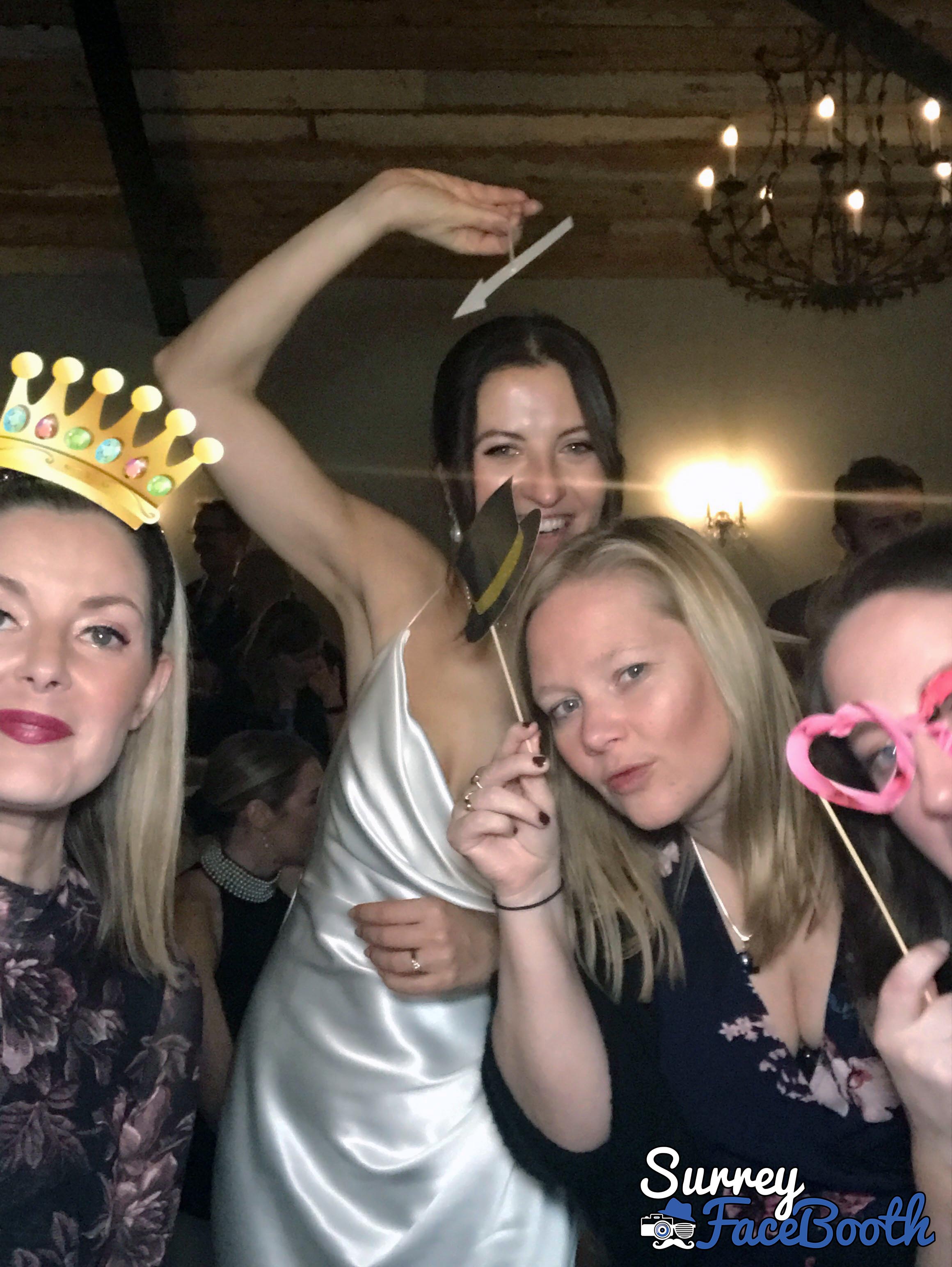 Carina and Simon's wedding | View more photos from the event at galleries.surreyfacebooth.co.uk/u/Surrey-FaceBooth/Carina-and-Simons-wedding