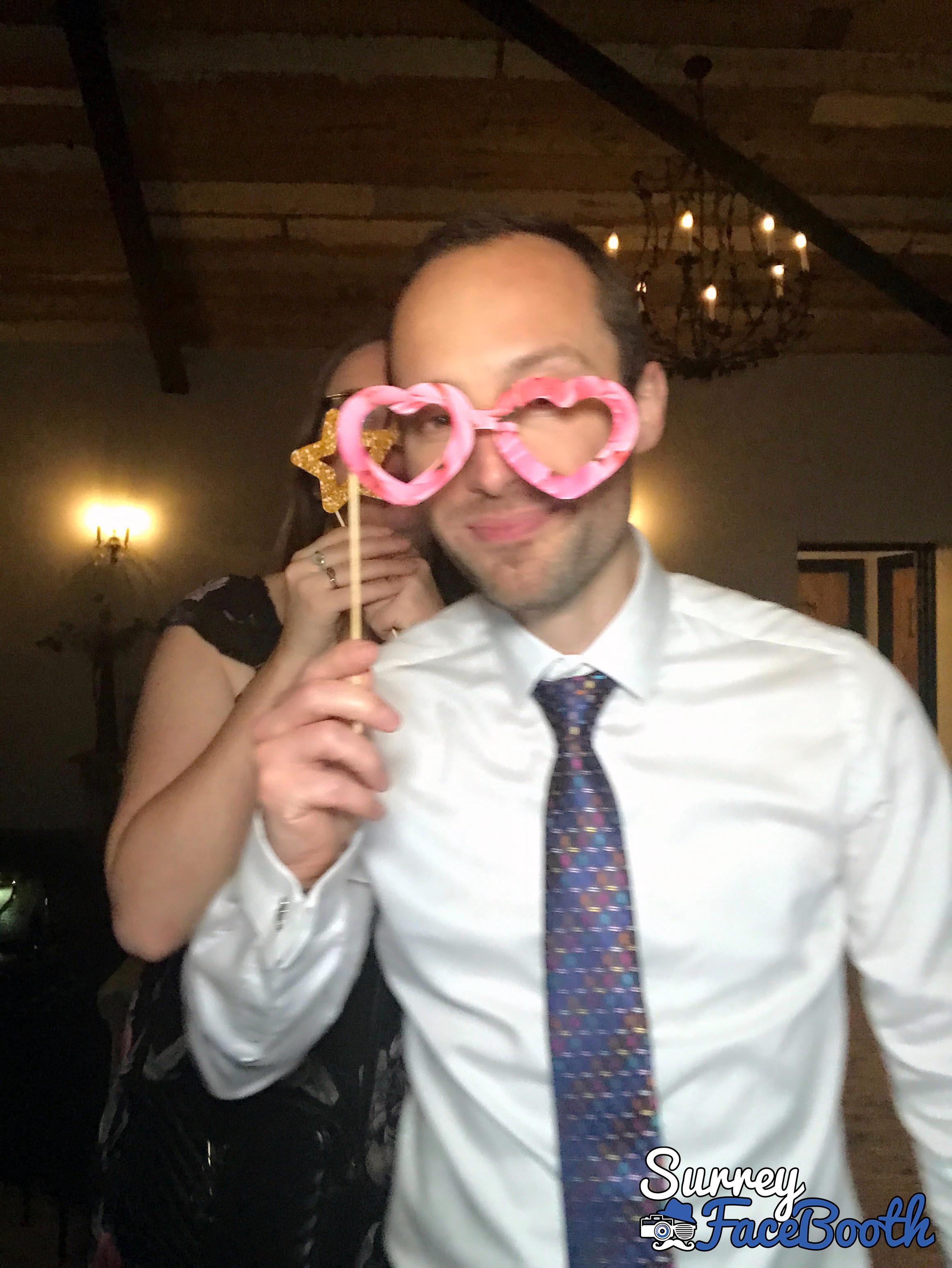 Carina and Simon's wedding | View more photos from the event at galleries.surreyfacebooth.co.uk/u/Surrey-FaceBooth/Carina-and-Simons-wedding
