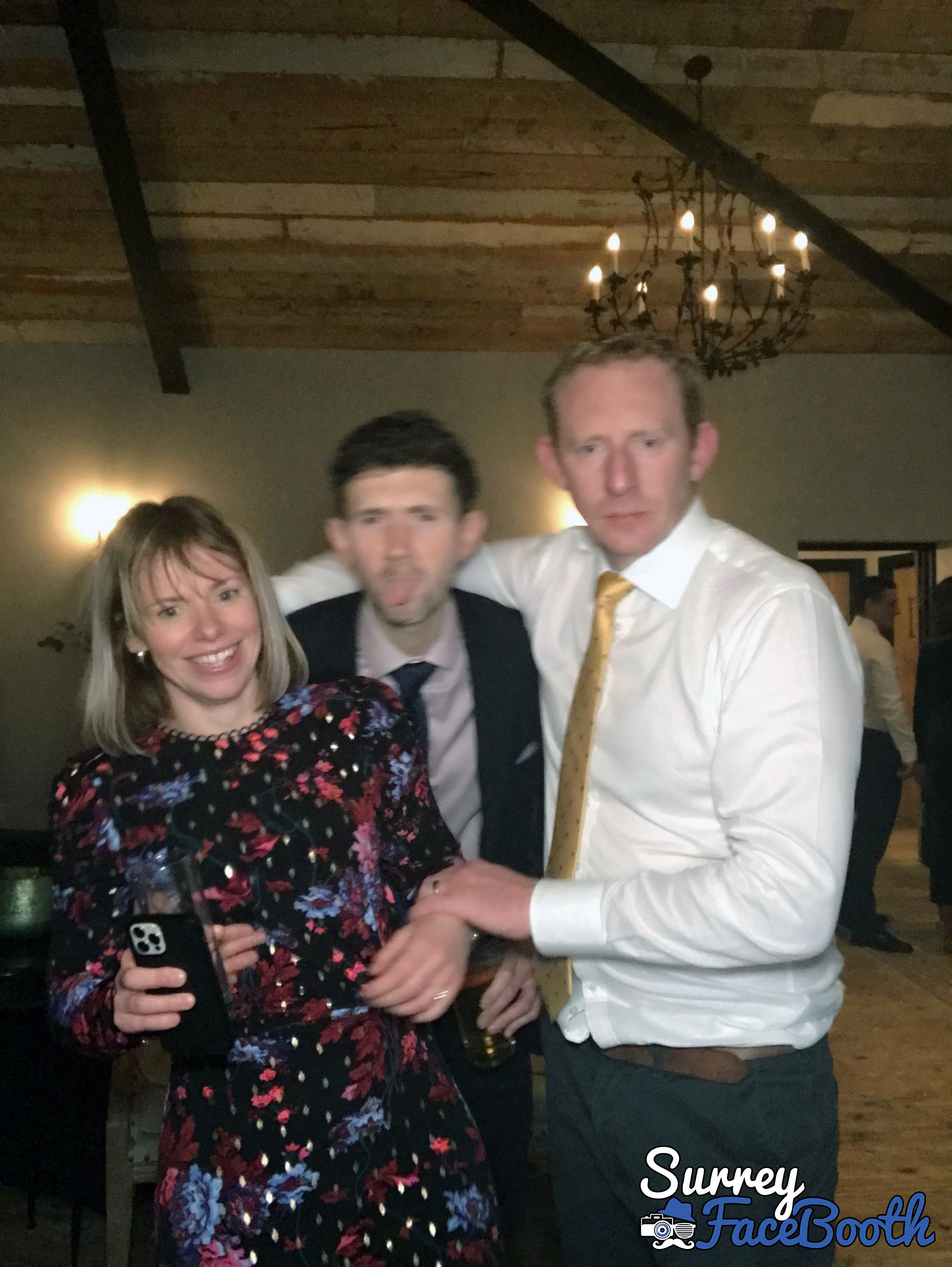 Carina and Simon's wedding | View more photos from the event at galleries.surreyfacebooth.co.uk/u/Surrey-FaceBooth/Carina-and-Simons-wedding