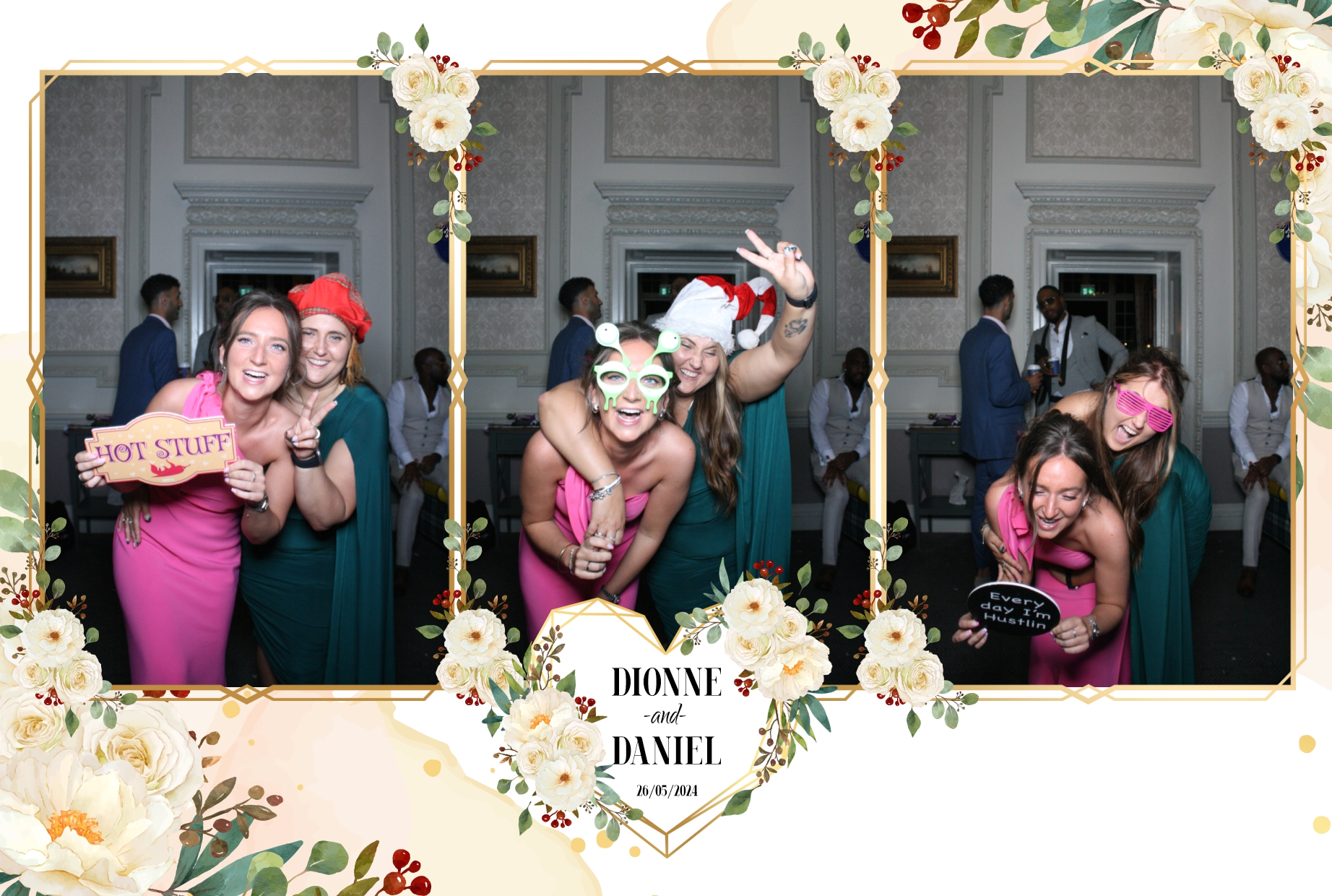  Dionne & Daniel's Wedding - Mirror/360 | View more photos from the event at galleries.surreyfacebooth.co.uk/u/Surrey-FaceBooth/Dionne-Daniels-Wedding-Mirror360