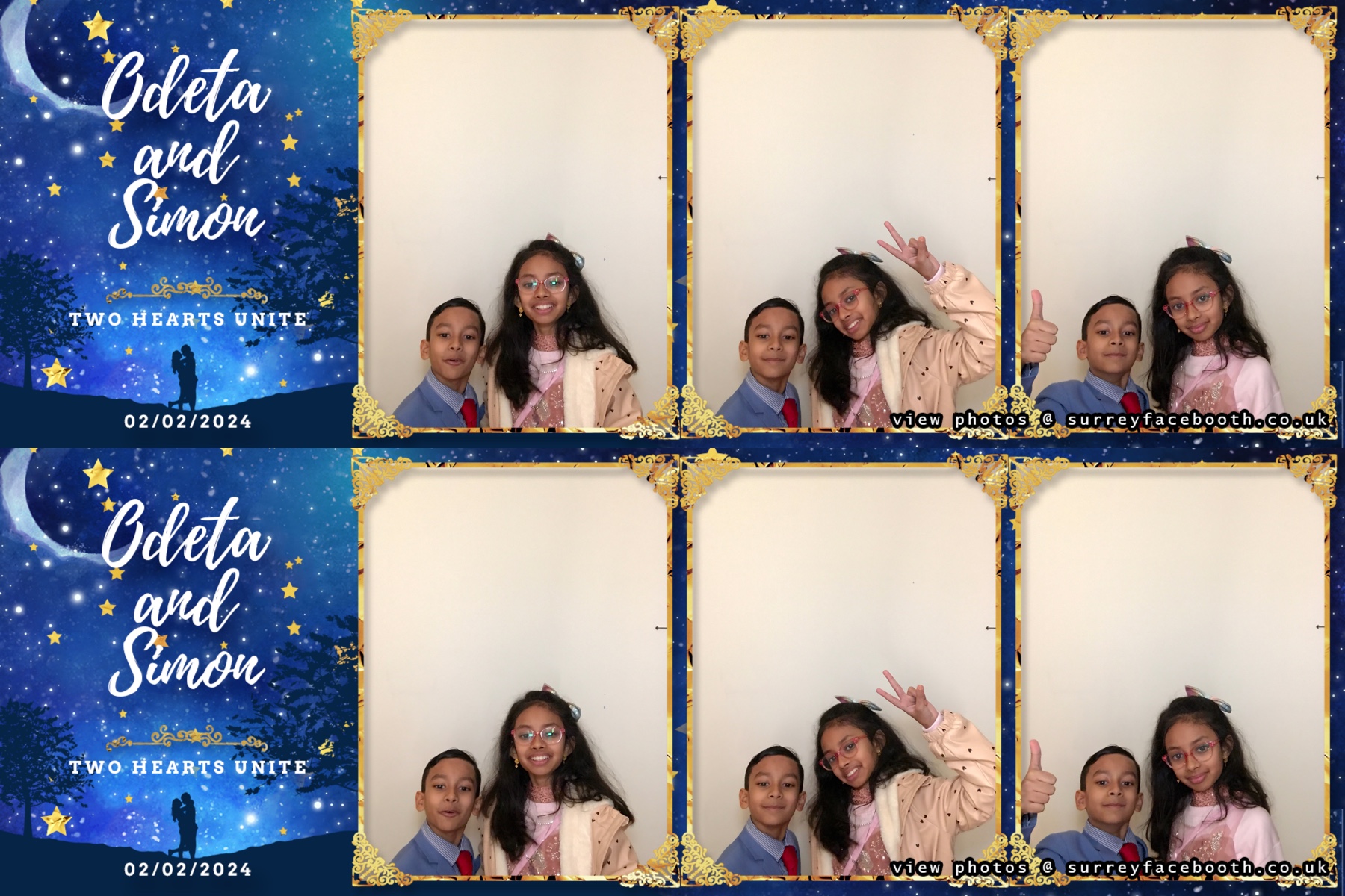Odeta & Simon's Wedding | View more photos from the event at galleries.surreyfacebooth.co.uk/u/Surrey-FaceBooth/Odeta-Simons-Wedding