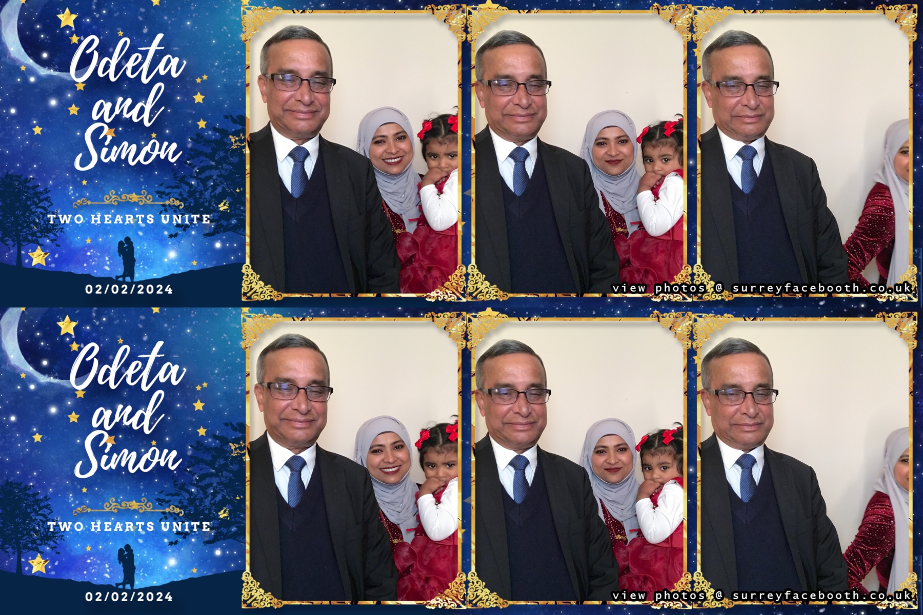 Odeta & Simon's Wedding | View more photos from the event at galleries.surreyfacebooth.co.uk/u/Surrey-FaceBooth/Odeta-Simons-Wedding