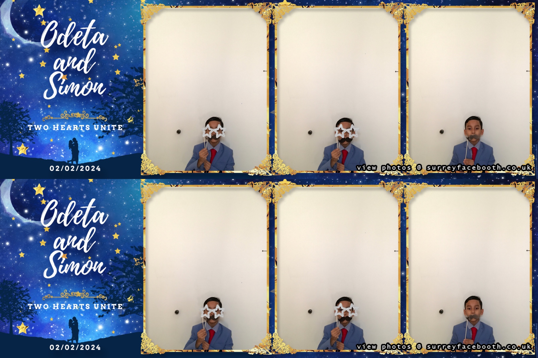 Odeta & Simon's Wedding | View more photos from the event at galleries.surreyfacebooth.co.uk/u/Surrey-FaceBooth/Odeta-Simons-Wedding