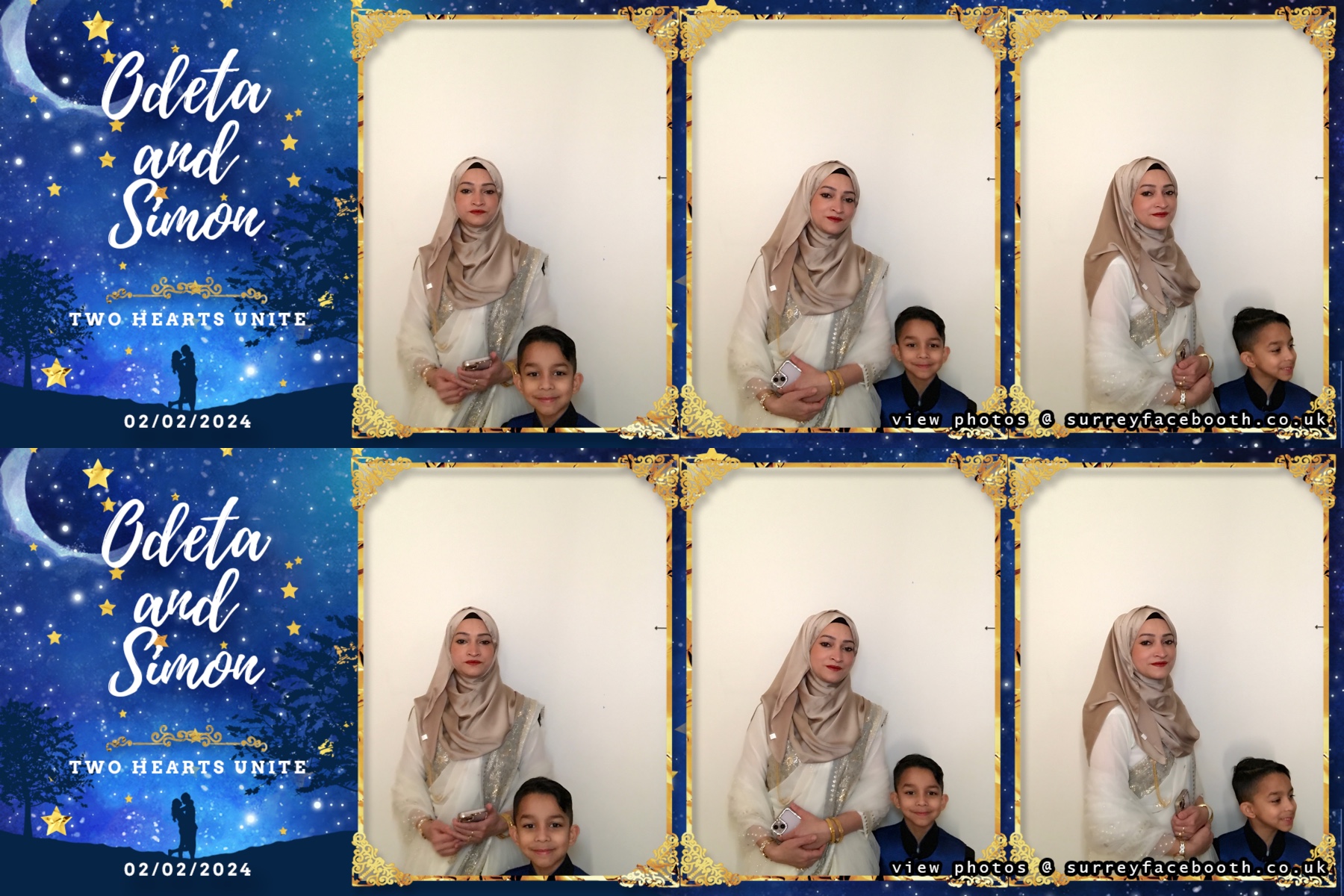 Odeta & Simon's Wedding | View more photos from the event at galleries.surreyfacebooth.co.uk/u/Surrey-FaceBooth/Odeta-Simons-Wedding