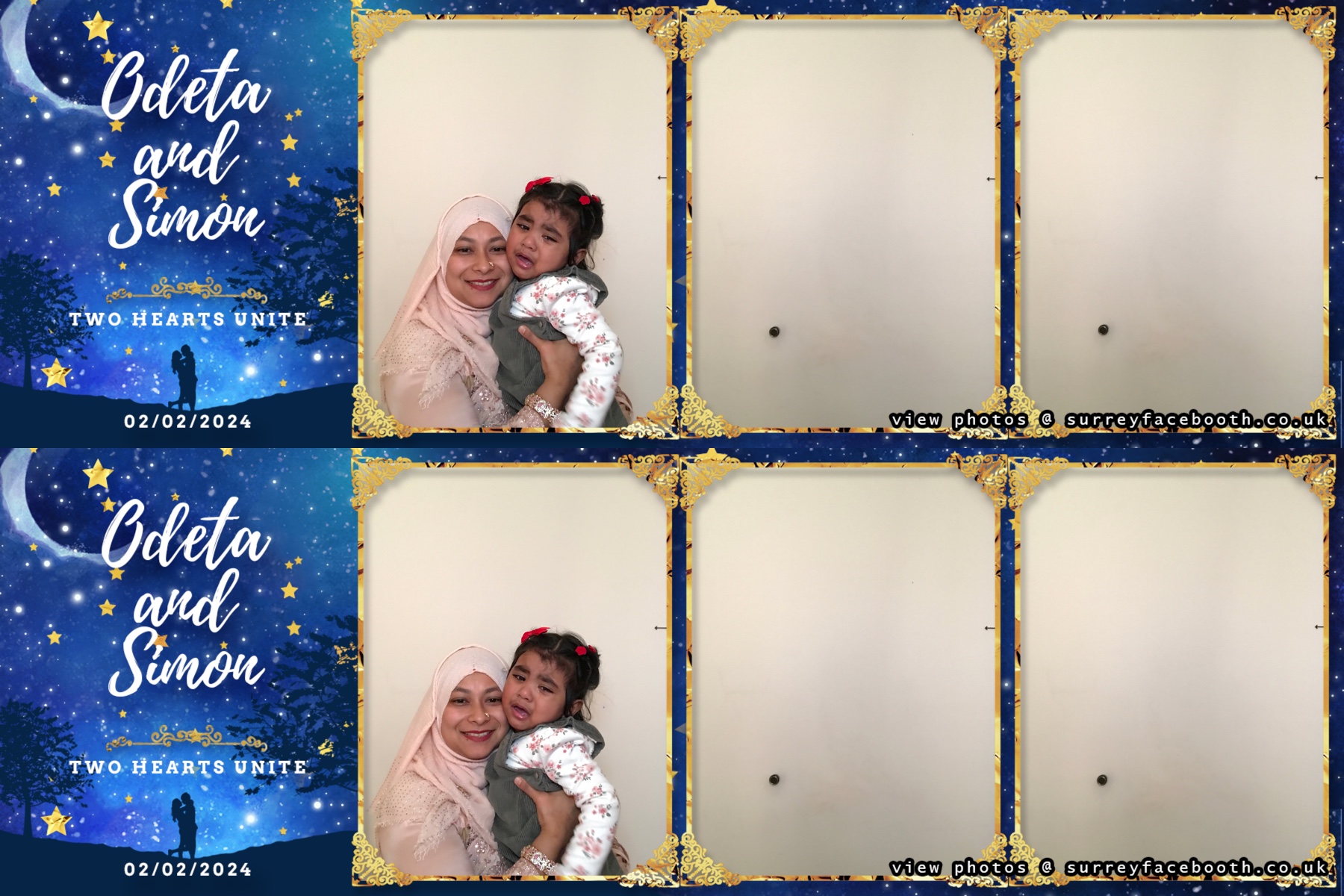 Odeta & Simon's Wedding | View more photos from the event at galleries.surreyfacebooth.co.uk/u/Surrey-FaceBooth/Odeta-Simons-Wedding