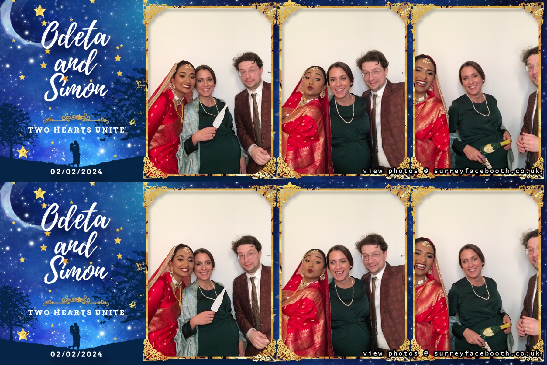Odeta & Simon's Wedding | View more photos from the event at galleries.surreyfacebooth.co.uk/u/Surrey-FaceBooth/Odeta-Simons-Wedding