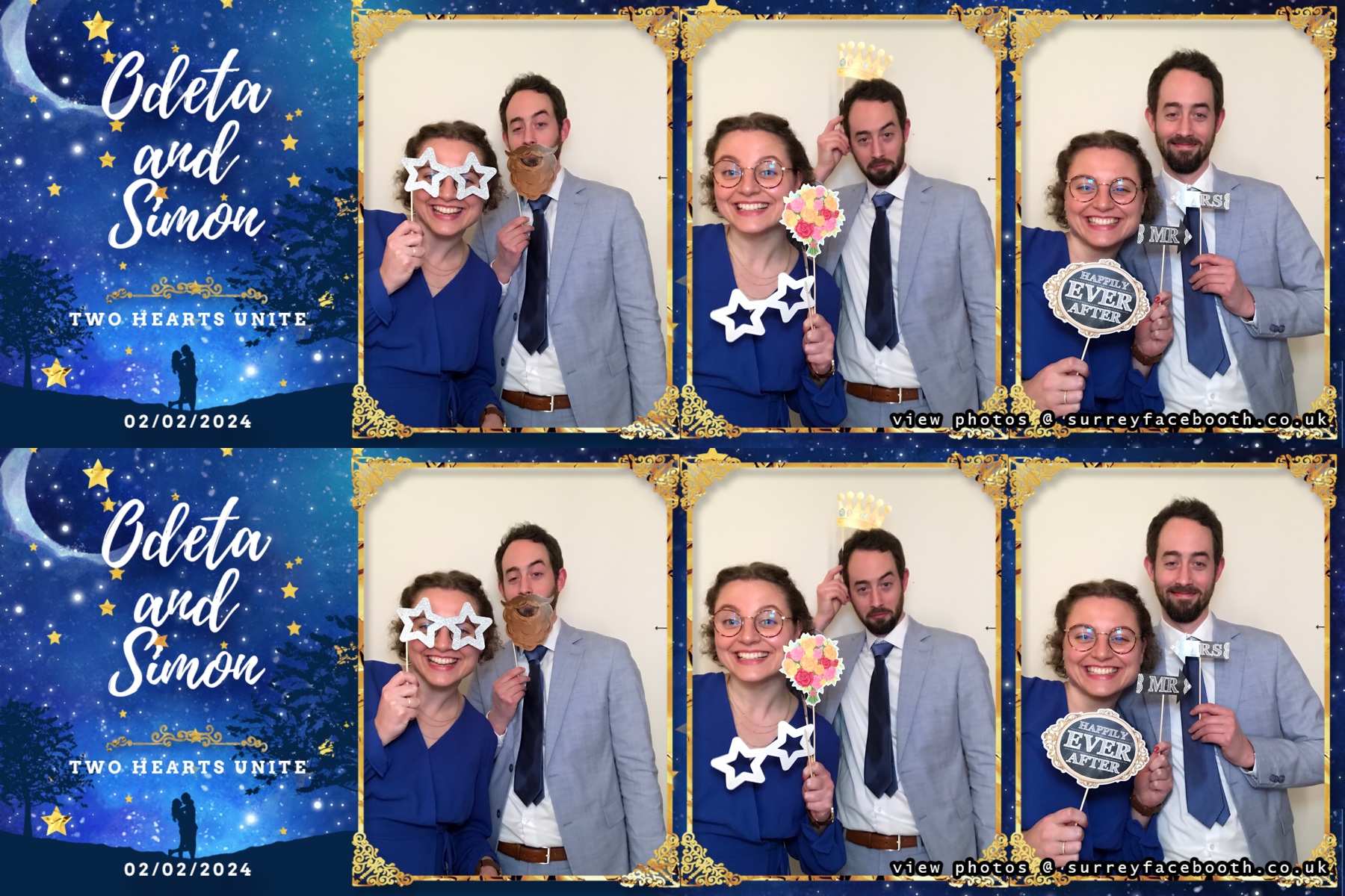 Odeta & Simon's Wedding | View more photos from the event at galleries.surreyfacebooth.co.uk/u/Surrey-FaceBooth/Odeta-Simons-Wedding