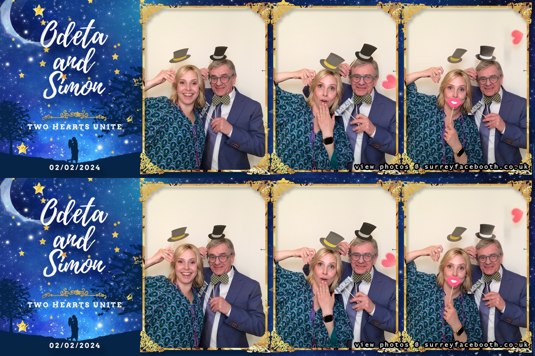 Odeta & Simon's Wedding | View more photos from the event at galleries.surreyfacebooth.co.uk/u/Surrey-FaceBooth/Odeta-Simons-Wedding