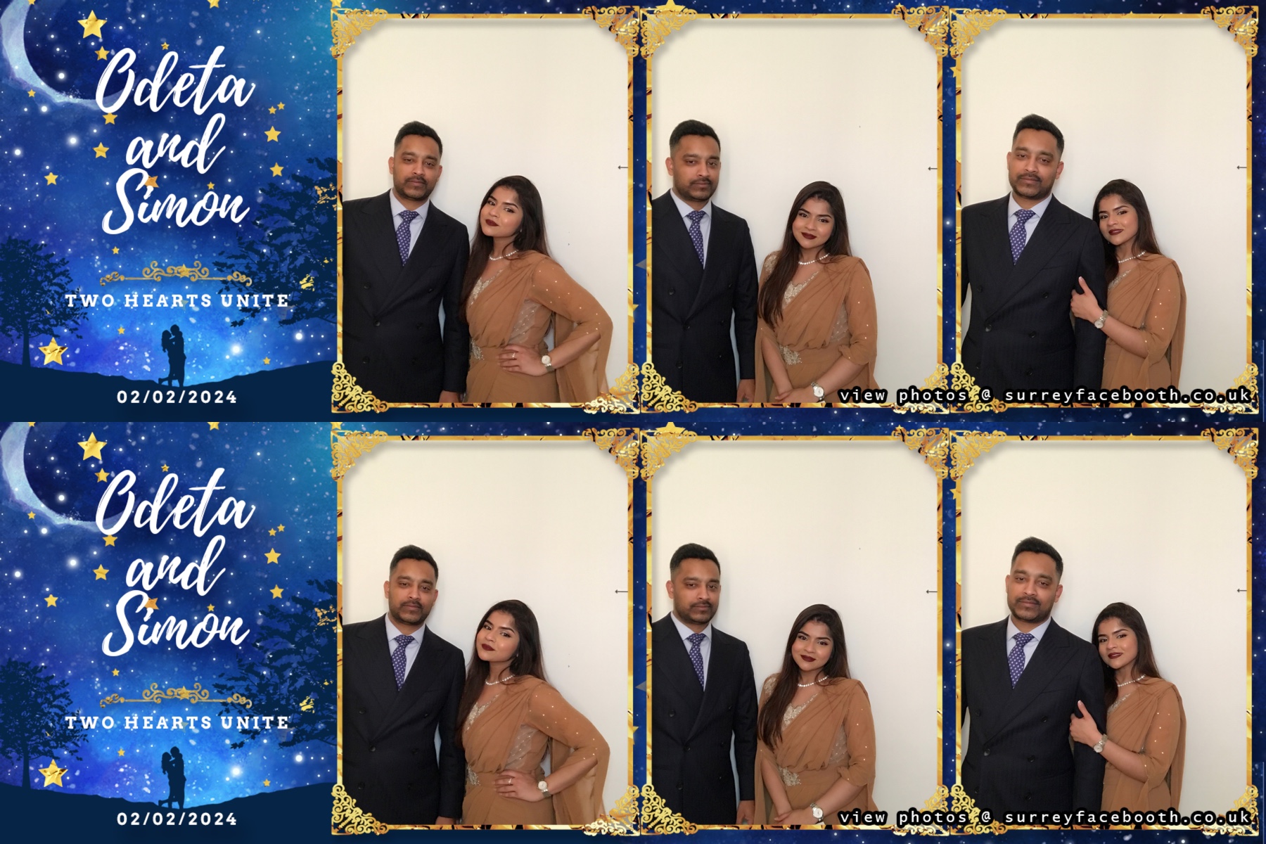Odeta & Simon's Wedding | View more photos from the event at galleries.surreyfacebooth.co.uk/u/Surrey-FaceBooth/Odeta-Simons-Wedding