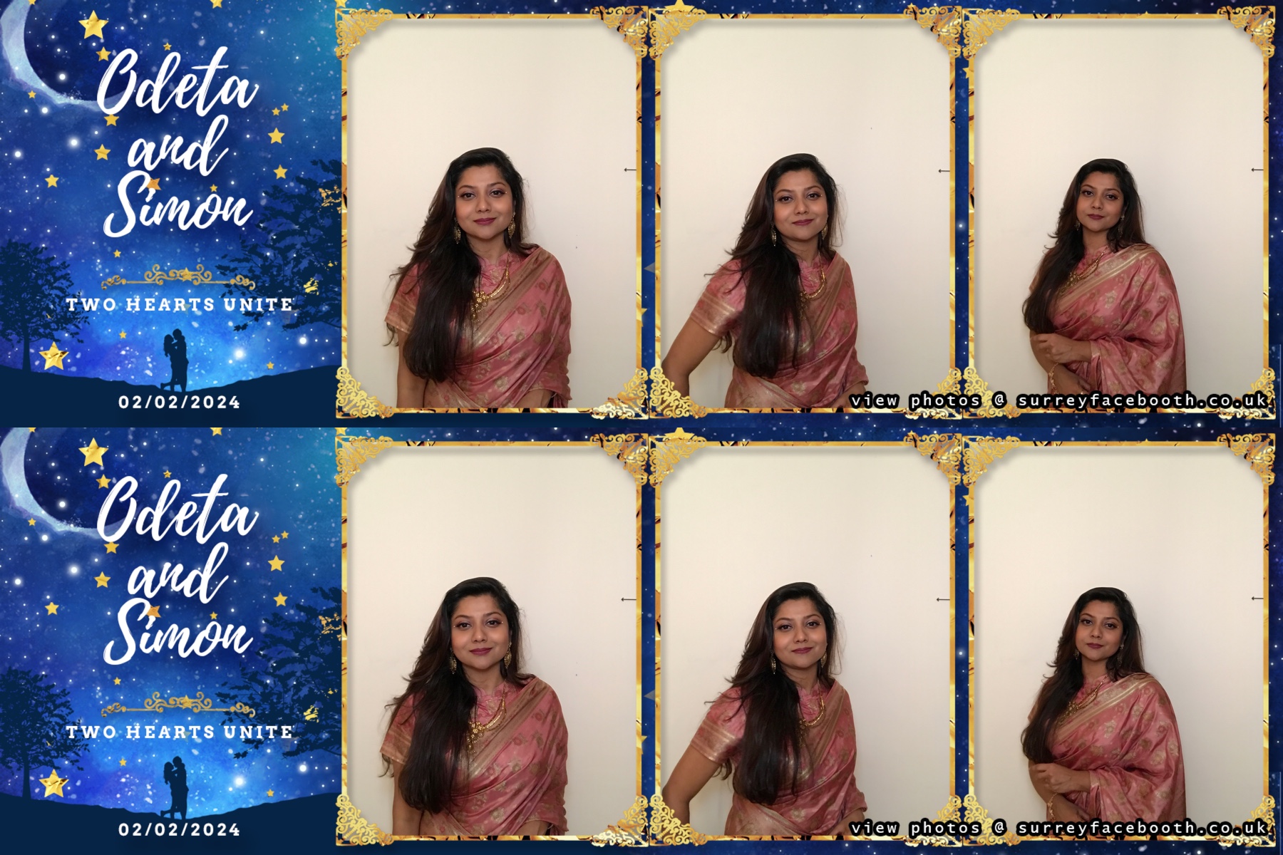 Odeta & Simon's Wedding | View more photos from the event at galleries.surreyfacebooth.co.uk/u/Surrey-FaceBooth/Odeta-Simons-Wedding