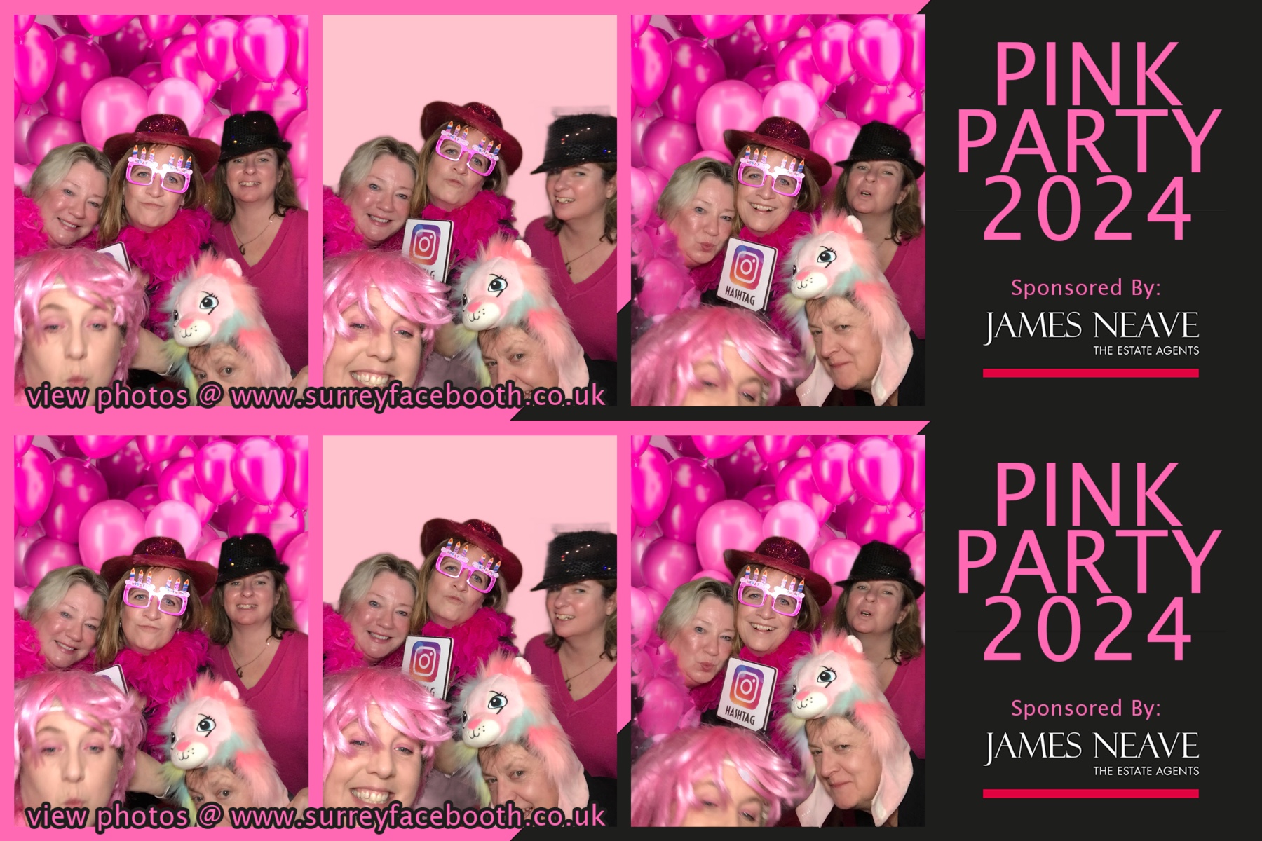 Pink Party 2024 | View more photos from the event at galleries.surreyfacebooth.co.uk/u/Surrey-FaceBooth/Pink-Party-2024