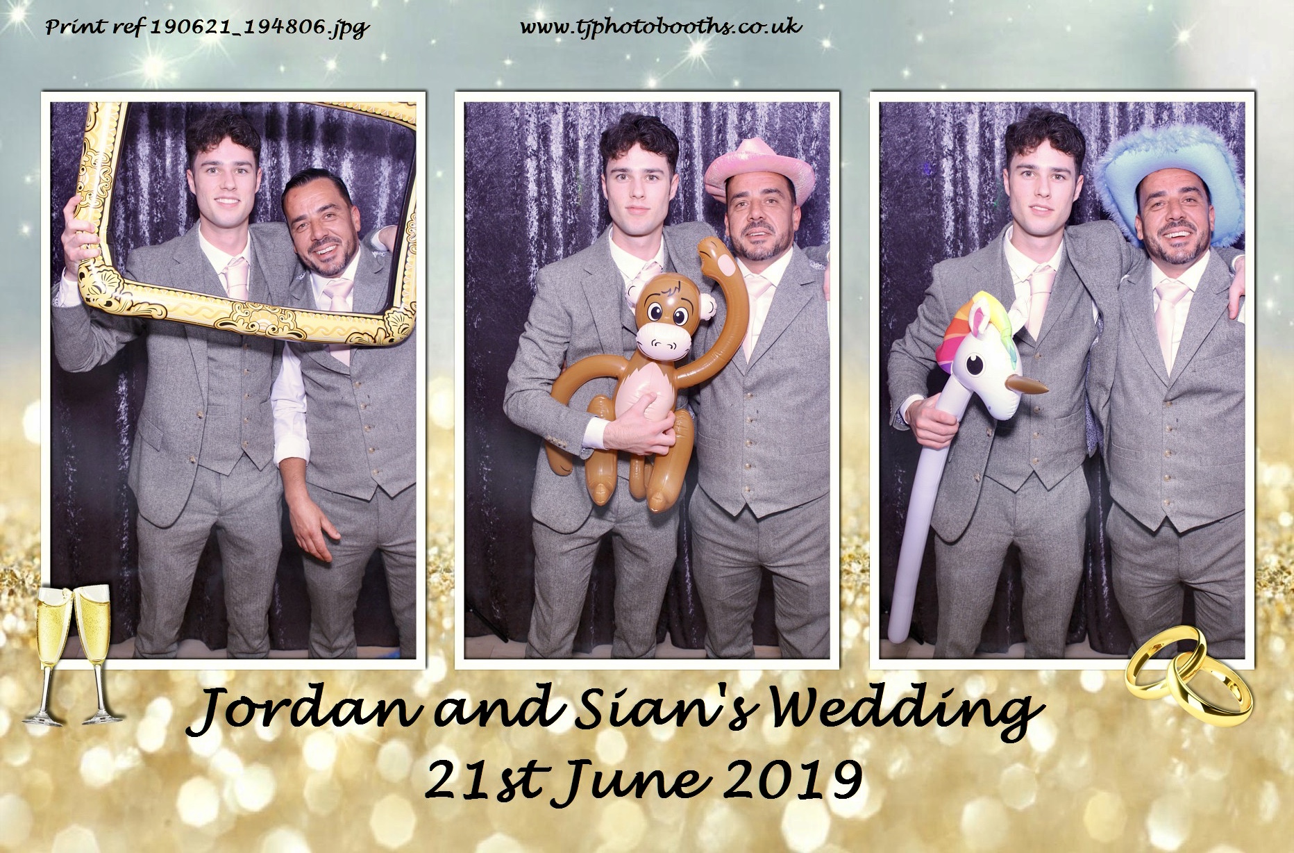 Jordan & Sian's Wedding  | View more photos from the event at gallery.tjphotobooths.co.uk/u/TJPhotobooths/Jordan-Sians-Wedding