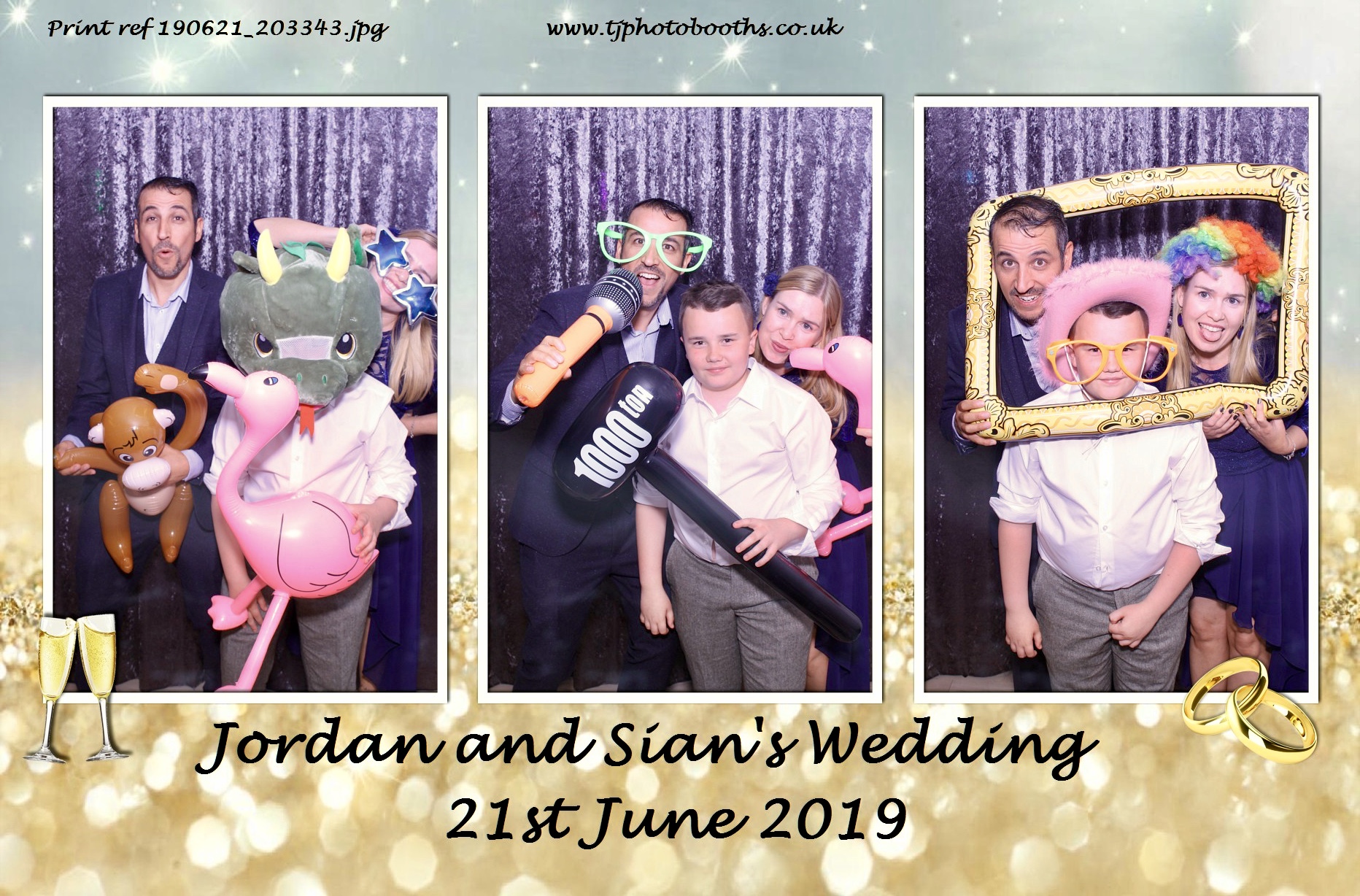 Jordan & Sian's Wedding  | View more photos from the event at gallery.tjphotobooths.co.uk/u/TJPhotobooths/Jordan-Sians-Wedding