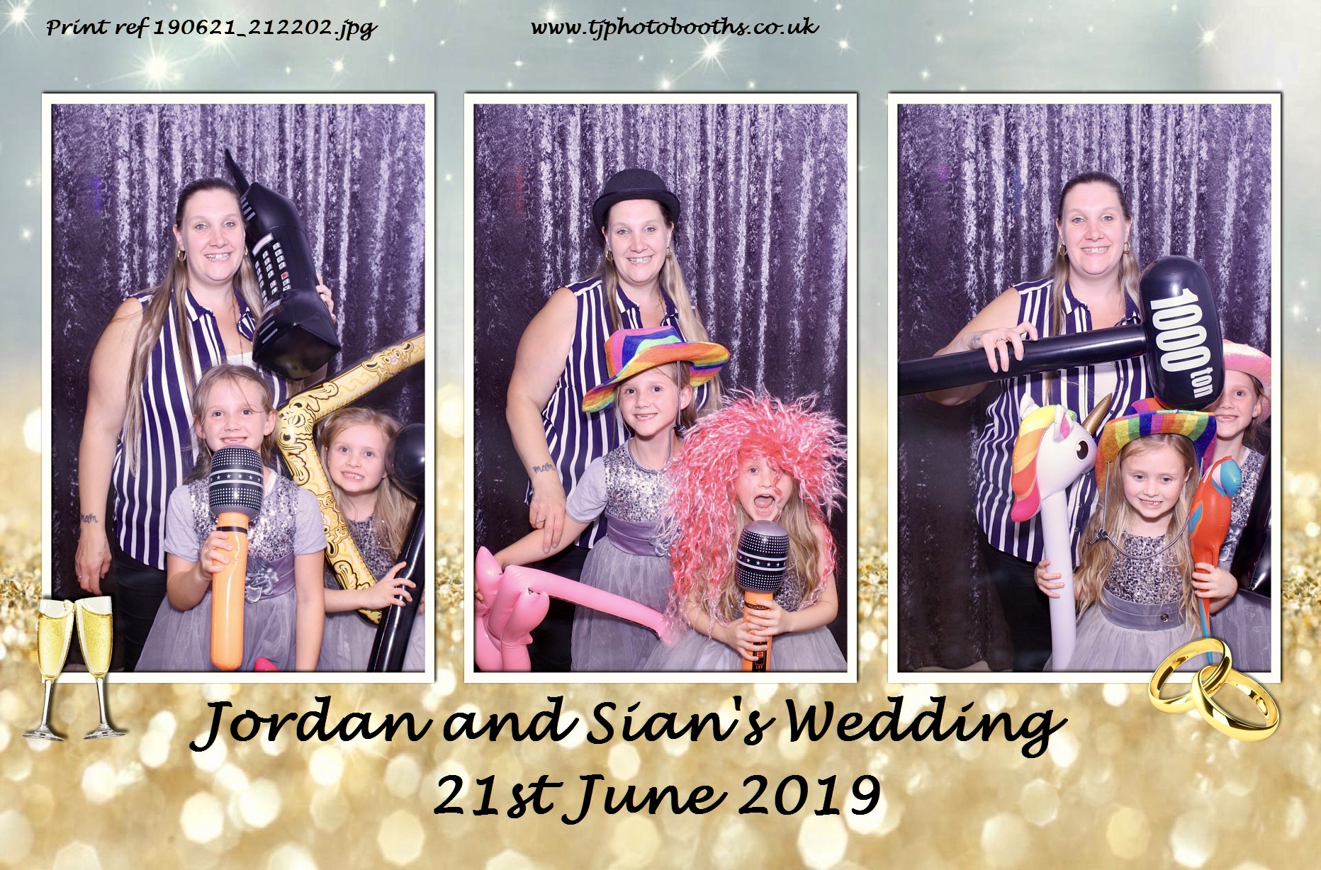 Jordan & Sian's Wedding  | View more photos from the event at gallery.tjphotobooths.co.uk/u/TJPhotobooths/Jordan-Sians-Wedding