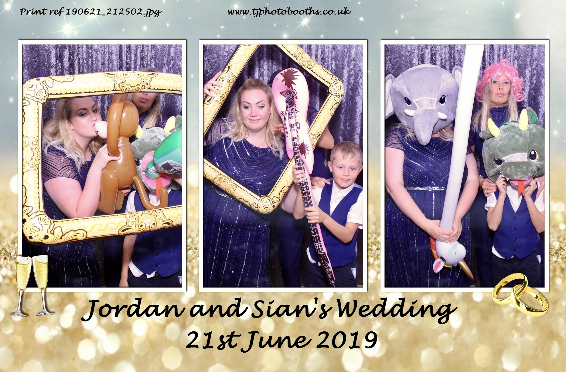 Jordan & Sian's Wedding  | View more photos from the event at gallery.tjphotobooths.co.uk/u/TJPhotobooths/Jordan-Sians-Wedding