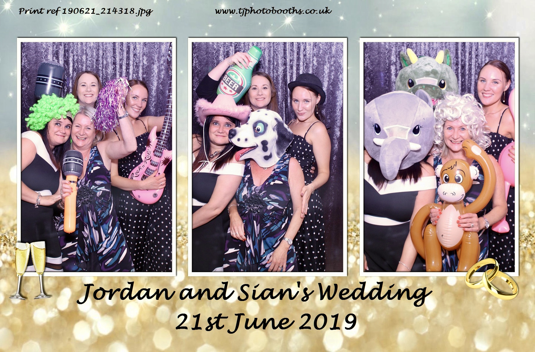 Jordan & Sian's Wedding  | View more photos from the event at gallery.tjphotobooths.co.uk/u/TJPhotobooths/Jordan-Sians-Wedding